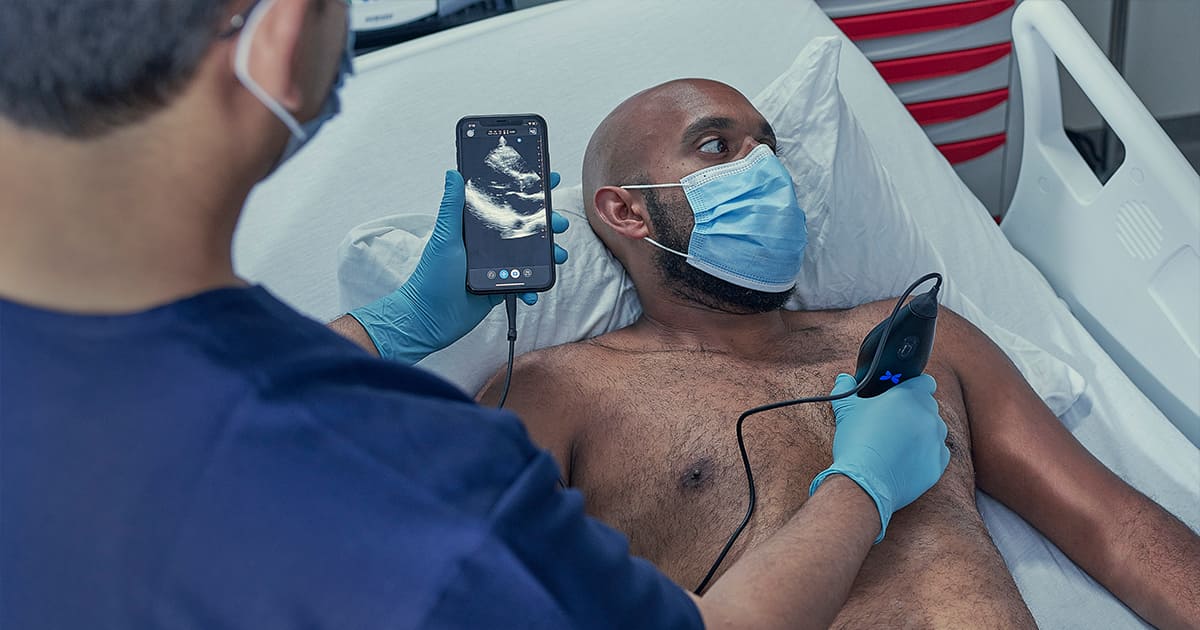 Point of care ultrasound at the bedside in ICU | Butterfly iQ3