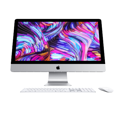 A desktop computer