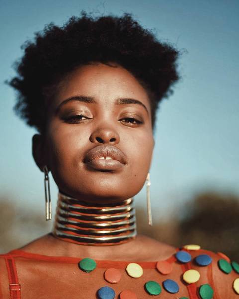 Portrait Of Young Woman