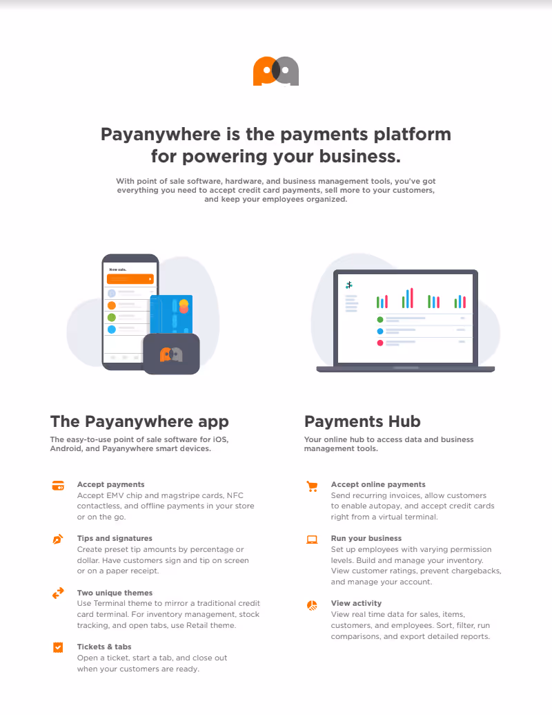 Payanywhere Sell Sheet Smart Devices (Editable)