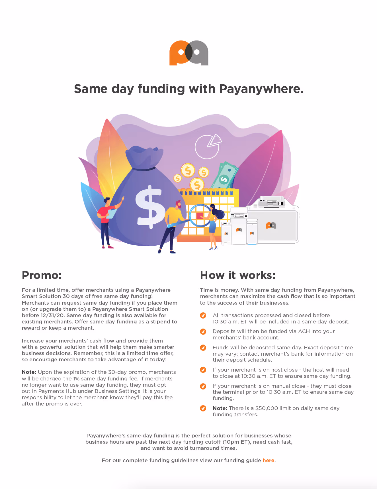 Payanywhere Same Day Funding