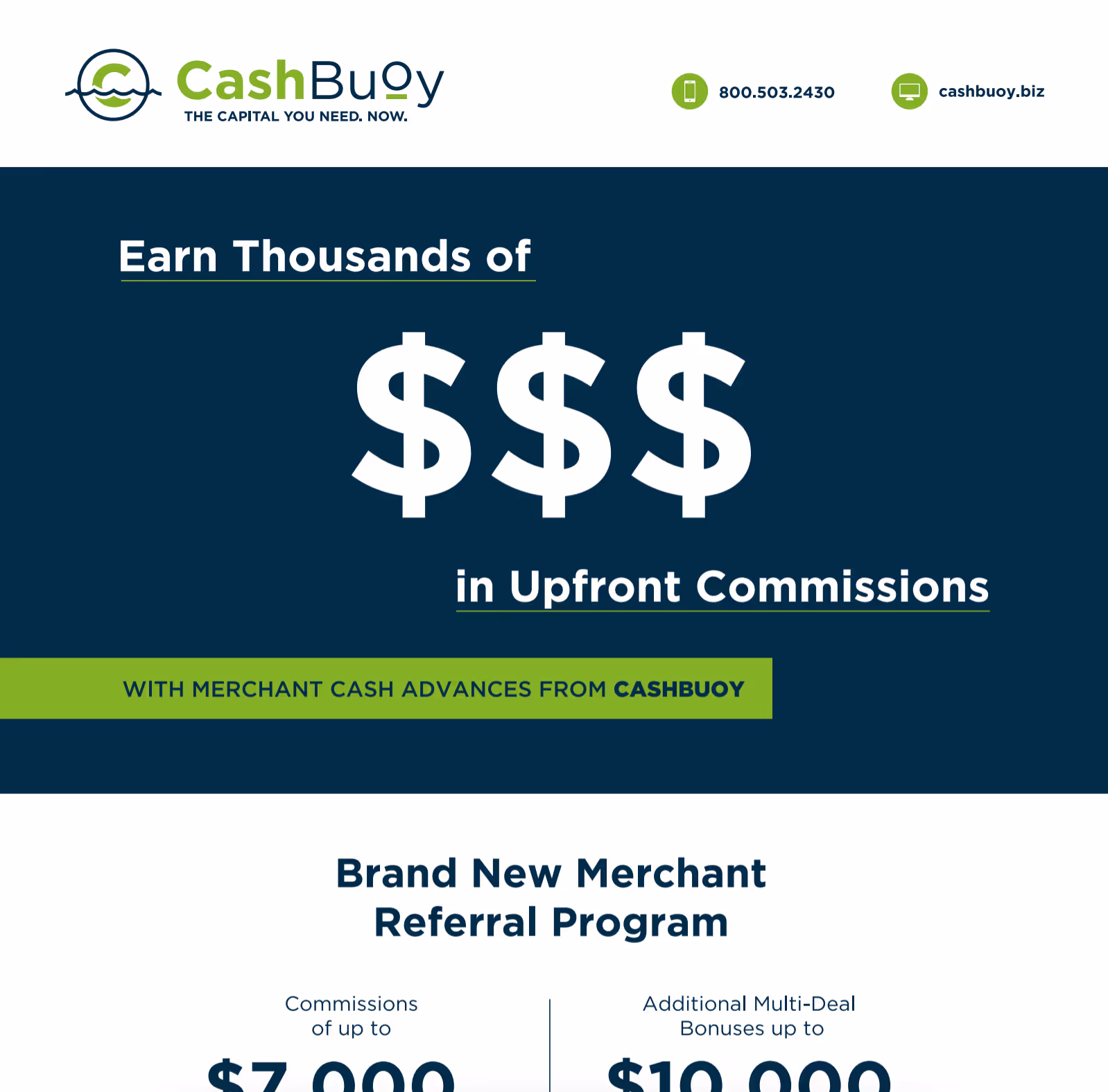 Cash Buoy Partner Flyer
