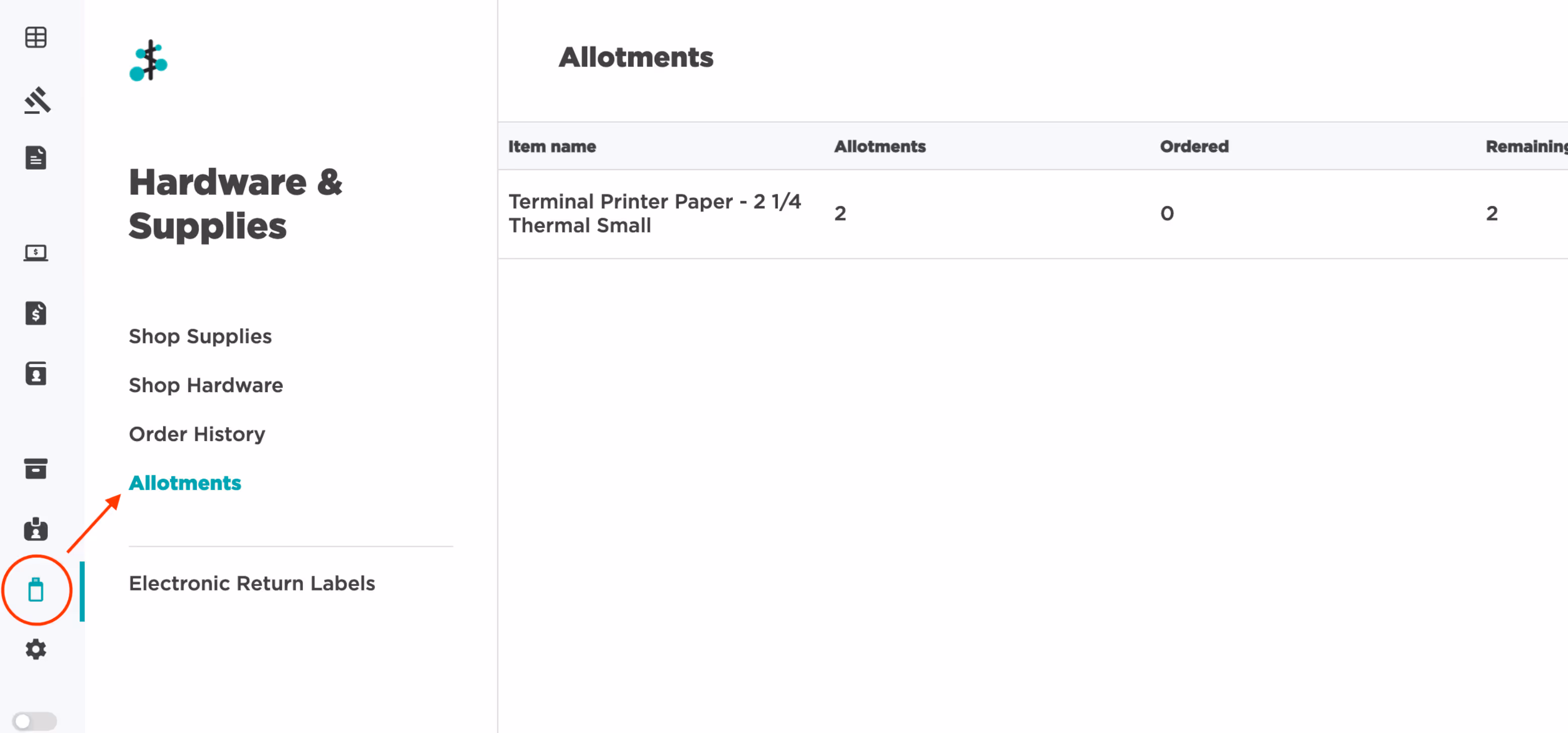 Paper Ordering