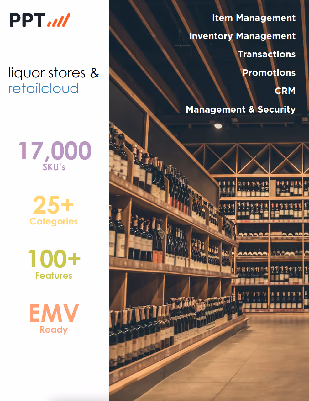 Liquor Store Sell Sheet