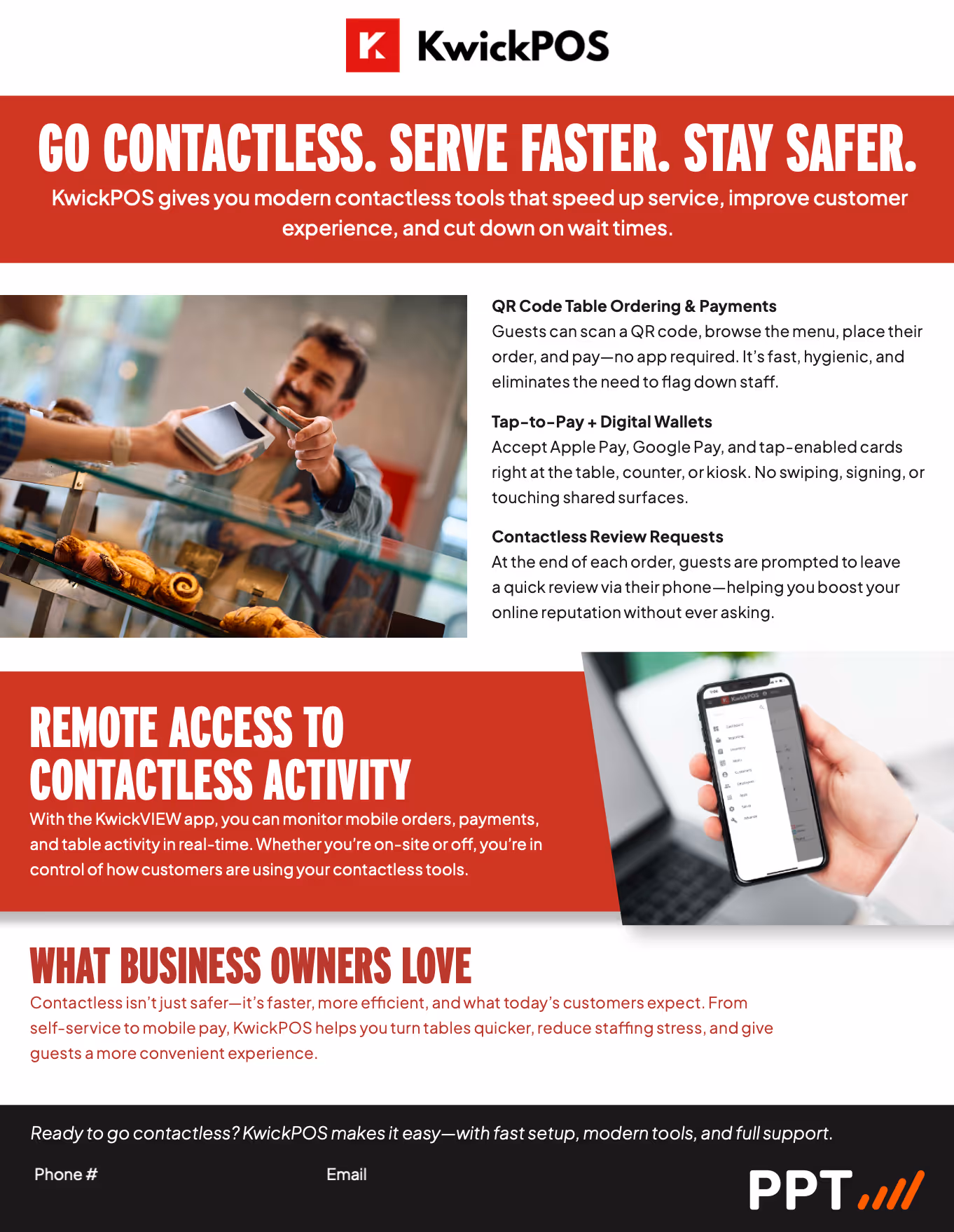 KwickPOS Contactless Solutions