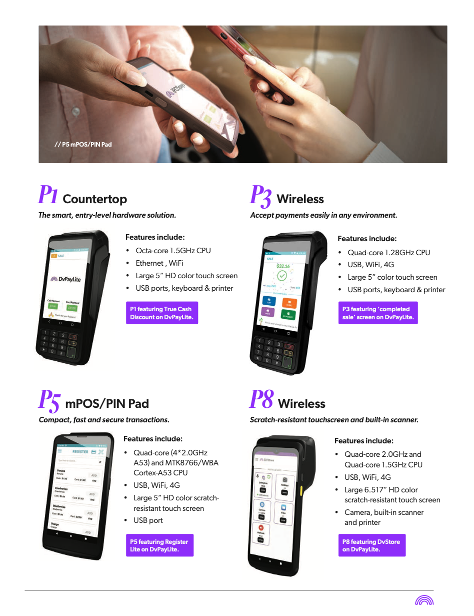 Dejavoo Hardware Brochure