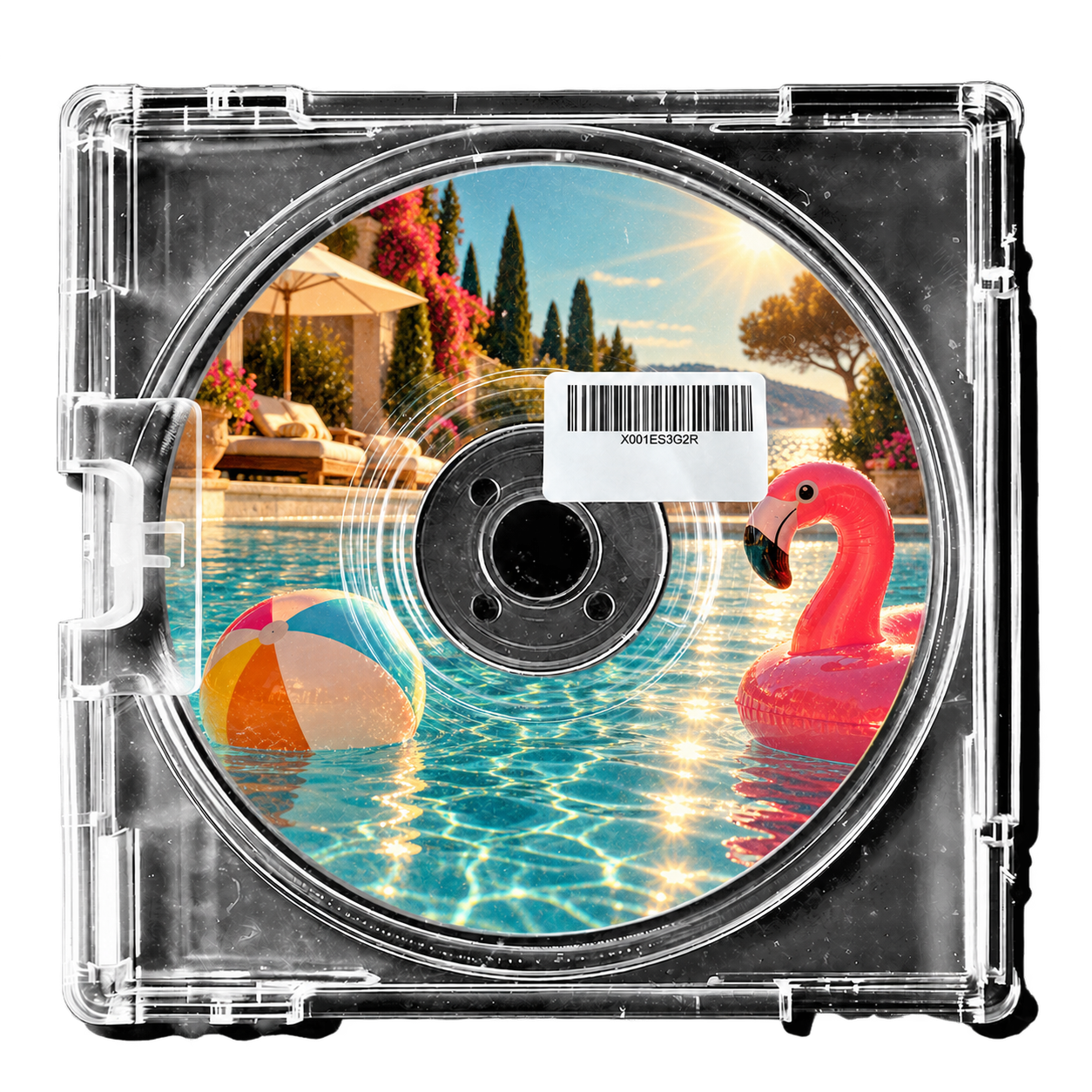 Me on U pool CD artwork