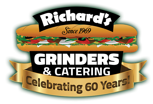 Richards Grinders logo celebrating 60 years 2025
