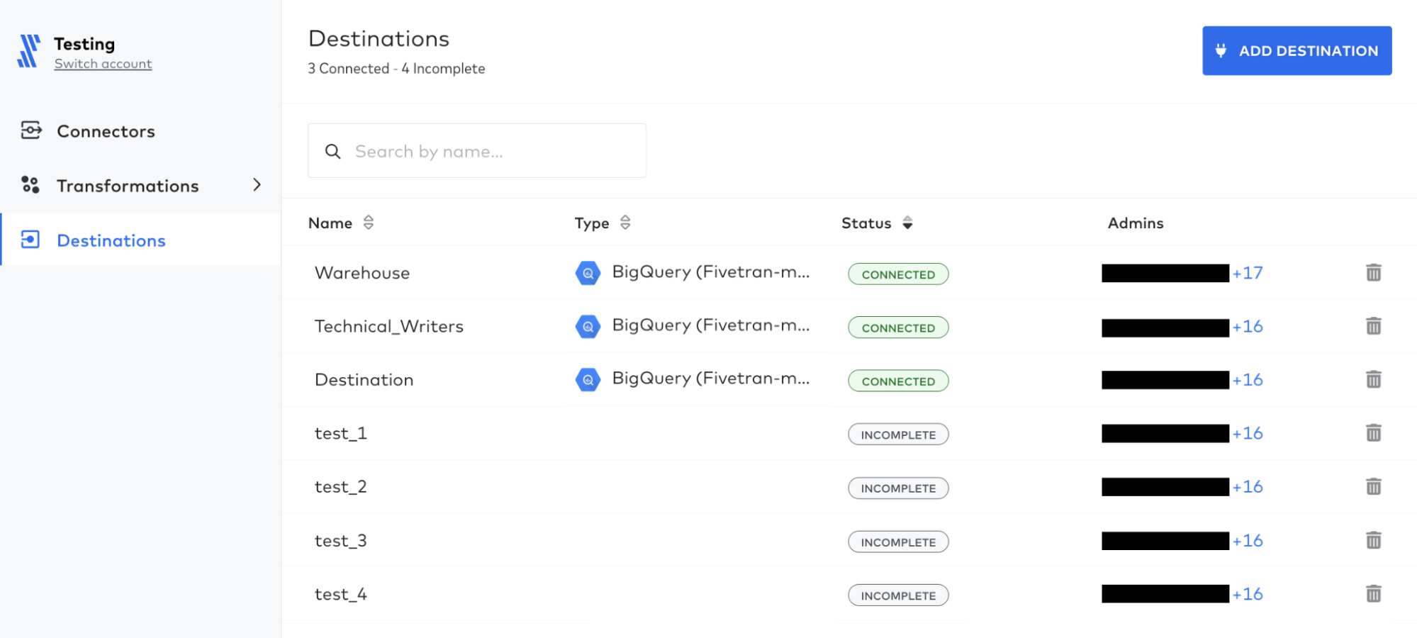 Fivetran is an automated cloud-based ETL tool.