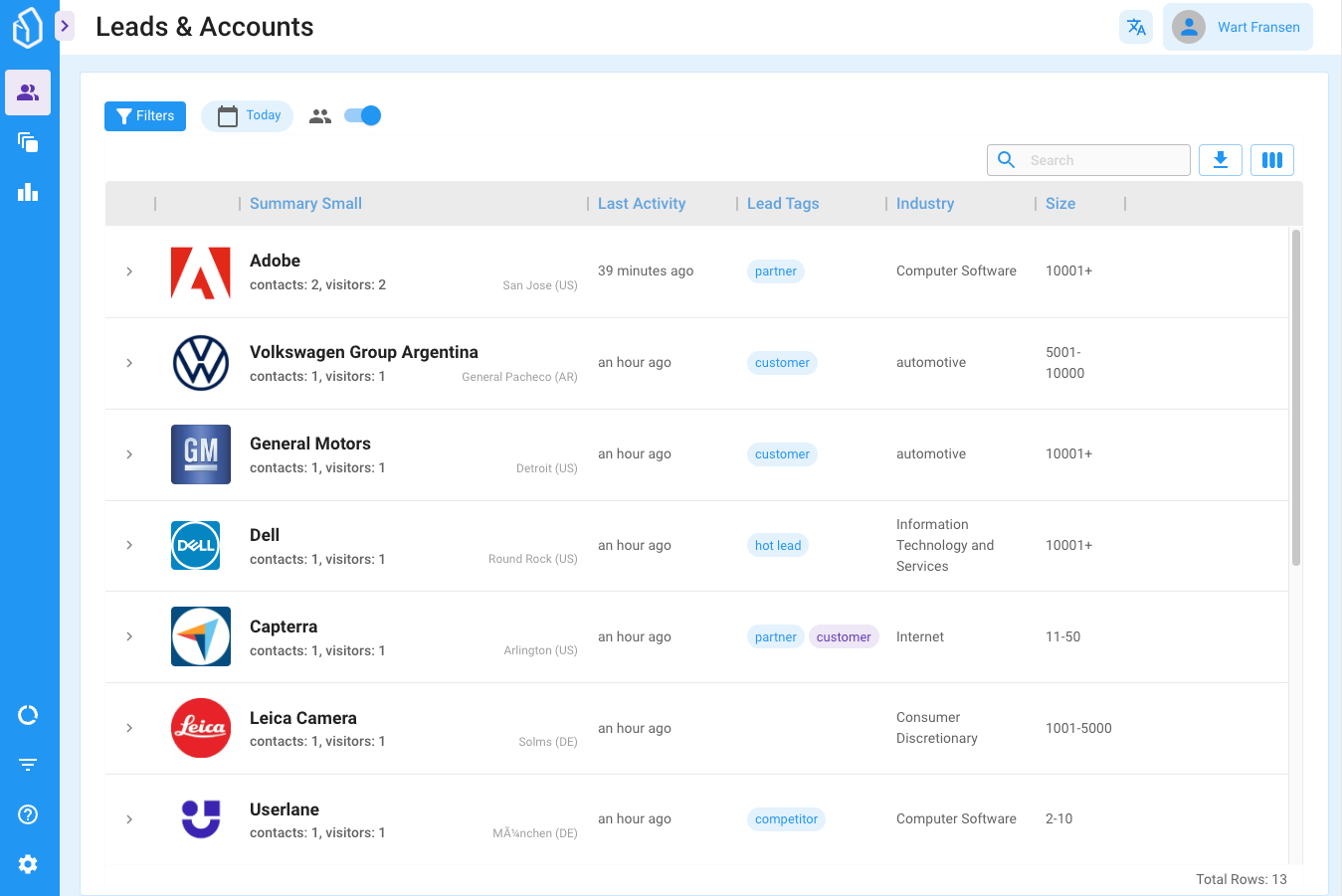 LeadBoxer este o platformă de generare de clienți potențiali și de informații despre vânzări care identifică și urmărește vizitatorii site-ului web.