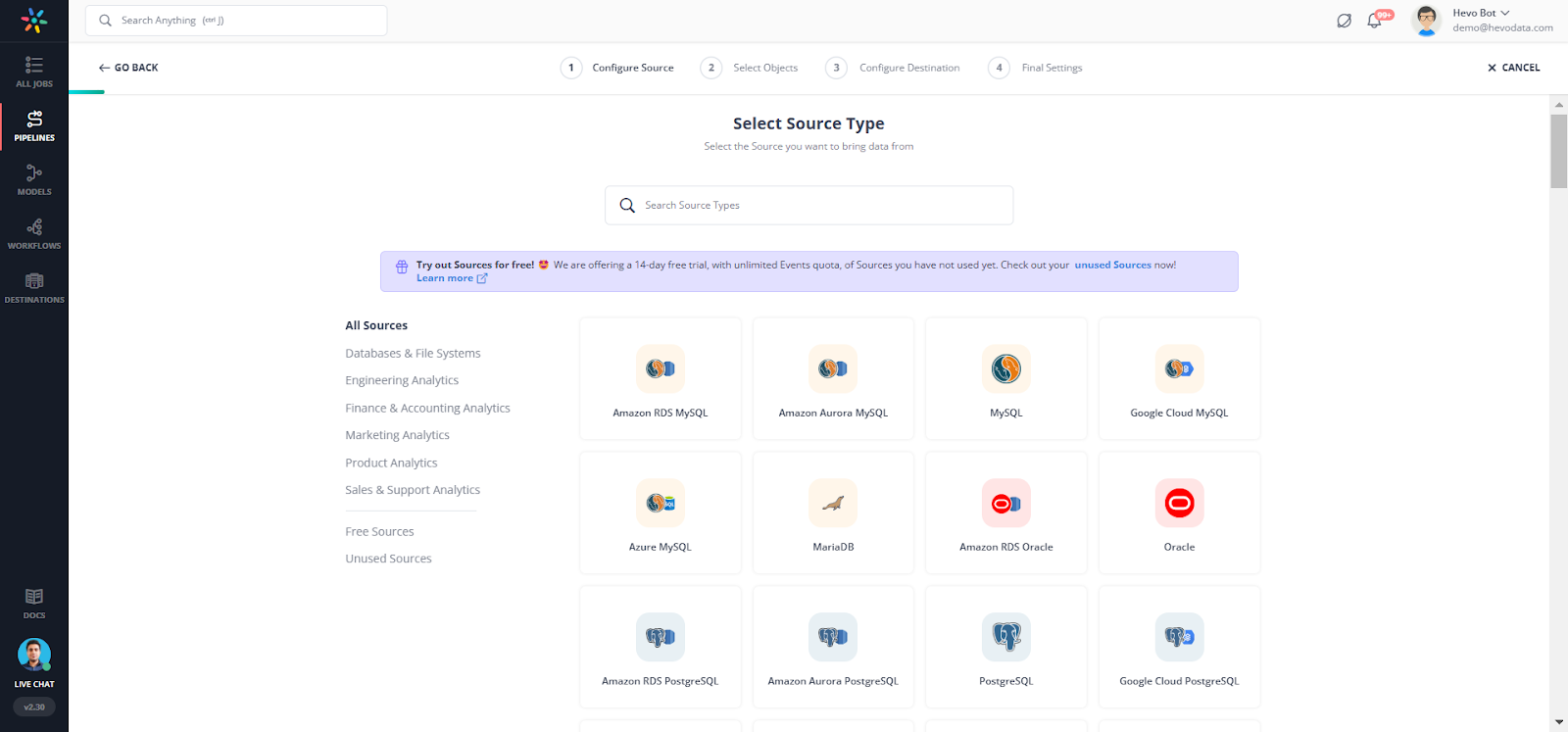 Hevo Data is a popular ETL tool.