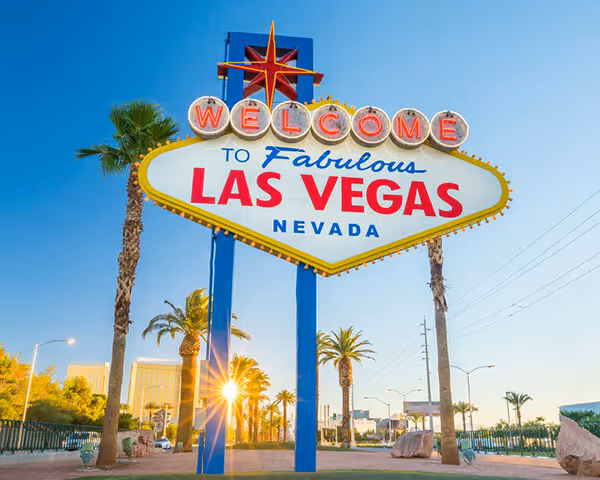 Las Vegas Strip Welcome to Vegas Sign
