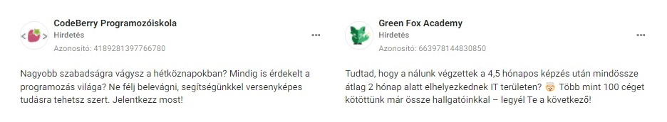 Kezdj kérdéssel, érdekes tényekkel Forrás: Meta