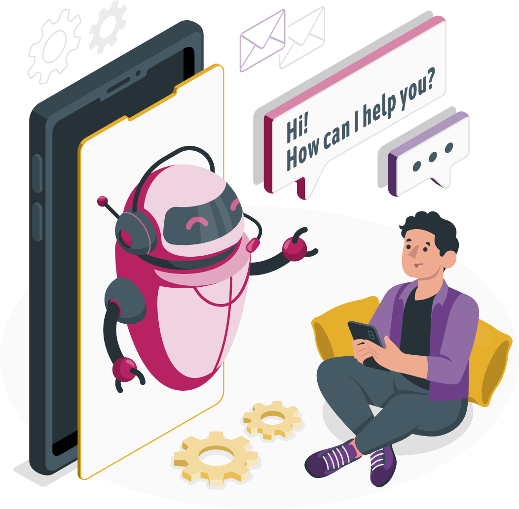 beszélgetés chatbottal