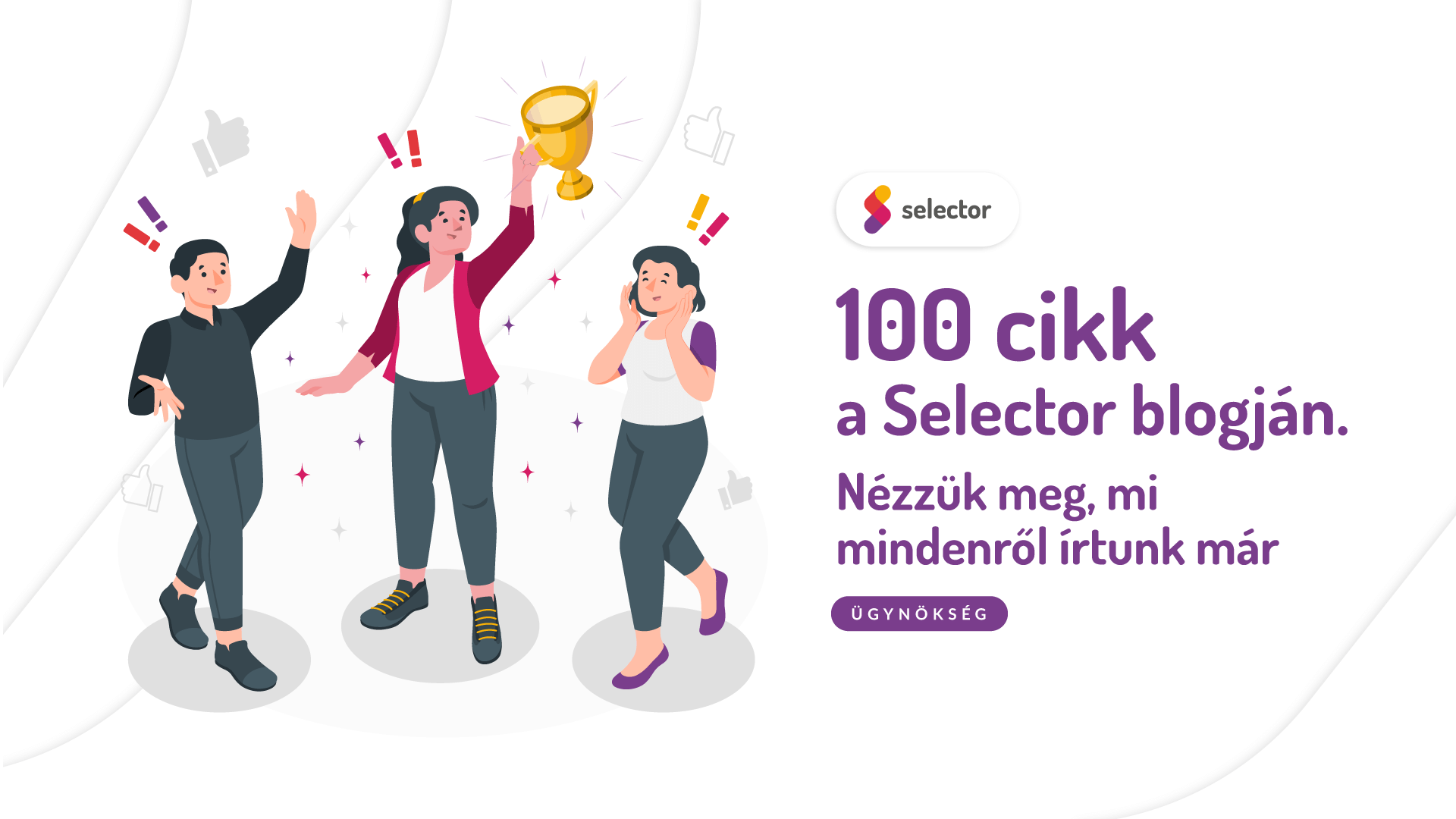 100 cikk a Selector blogján