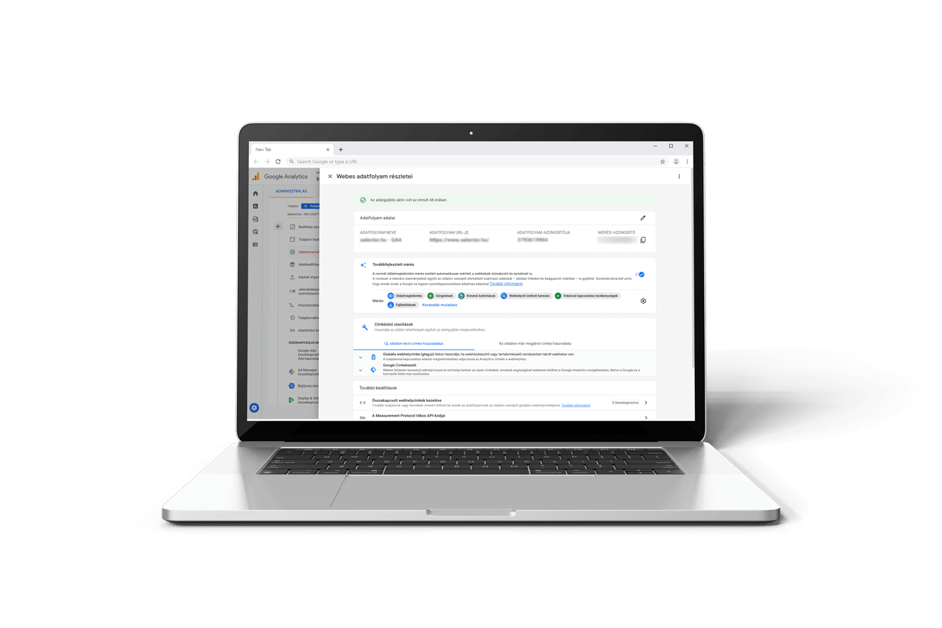 Google Analytics 4 Selector