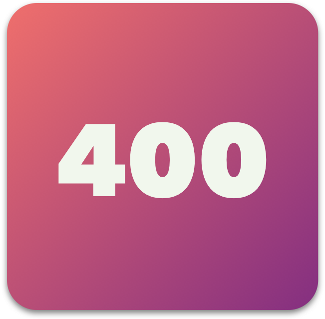 $400 One-Time Donation