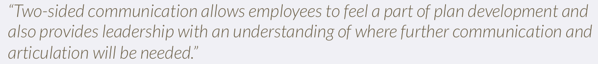 Two-sided communication