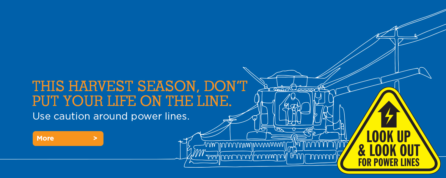 This Harvest Season, Don't Put Your Life On the Line.