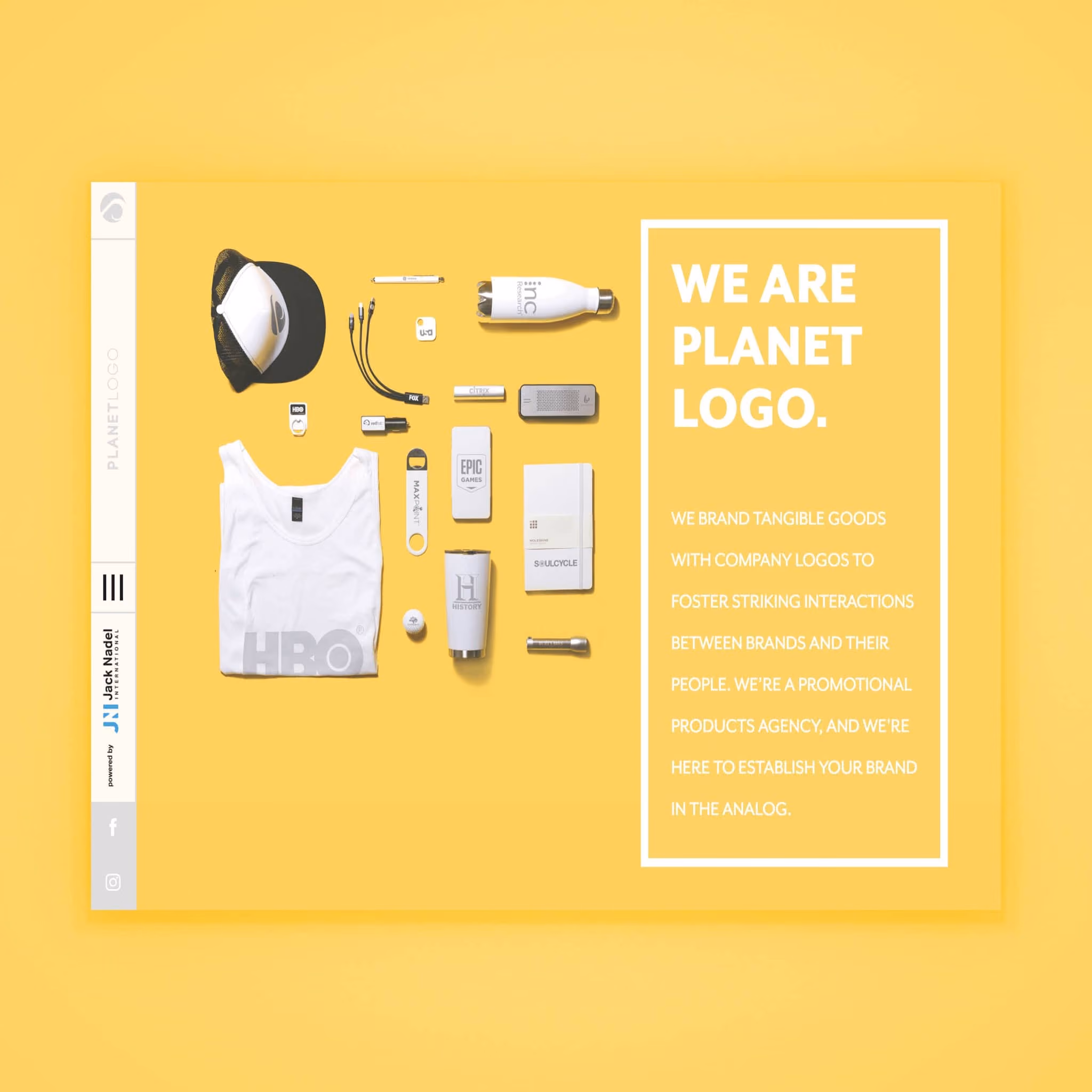 Planet Logo Website Design by Brand Engine
