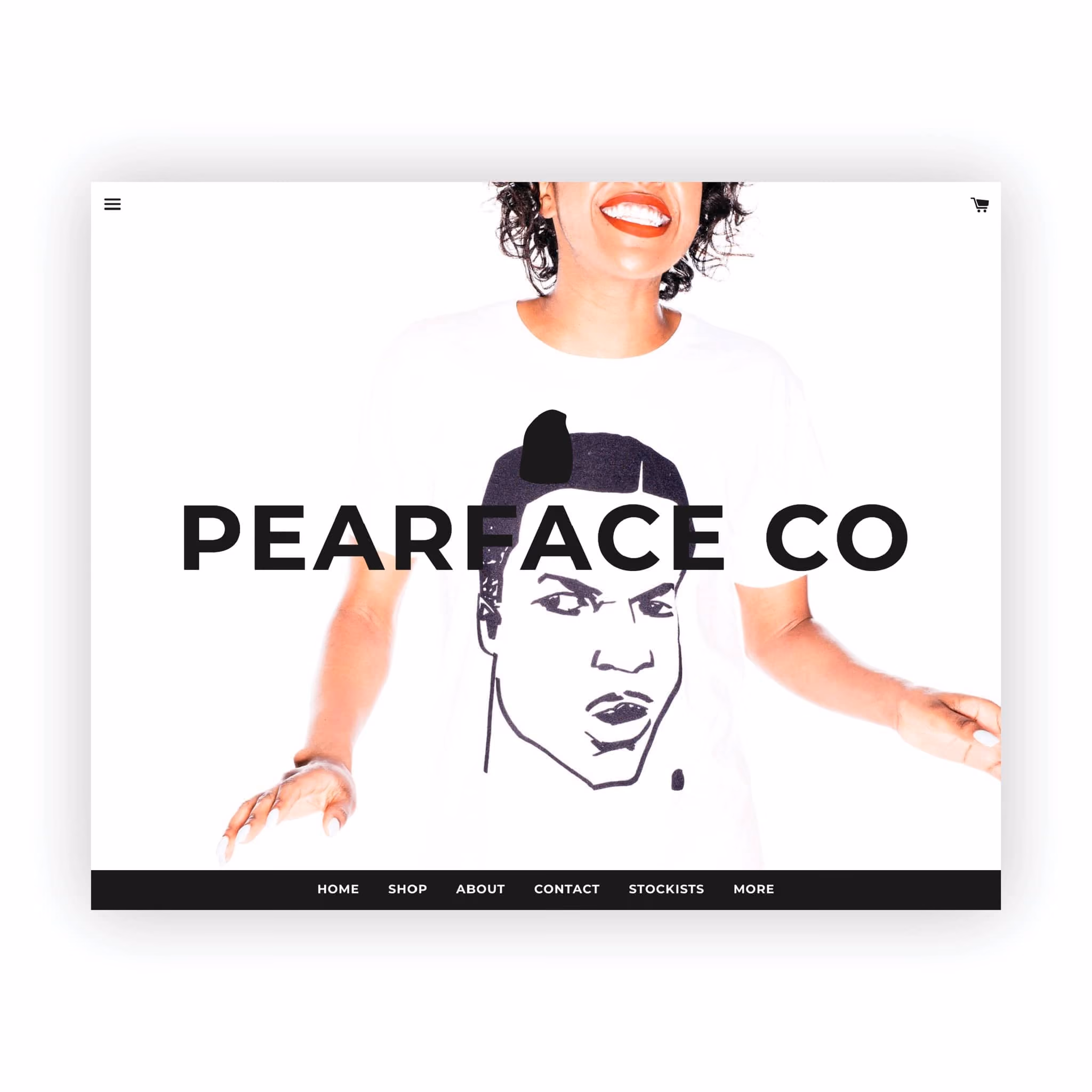 Pearface Co - website desgin by Brand Engine