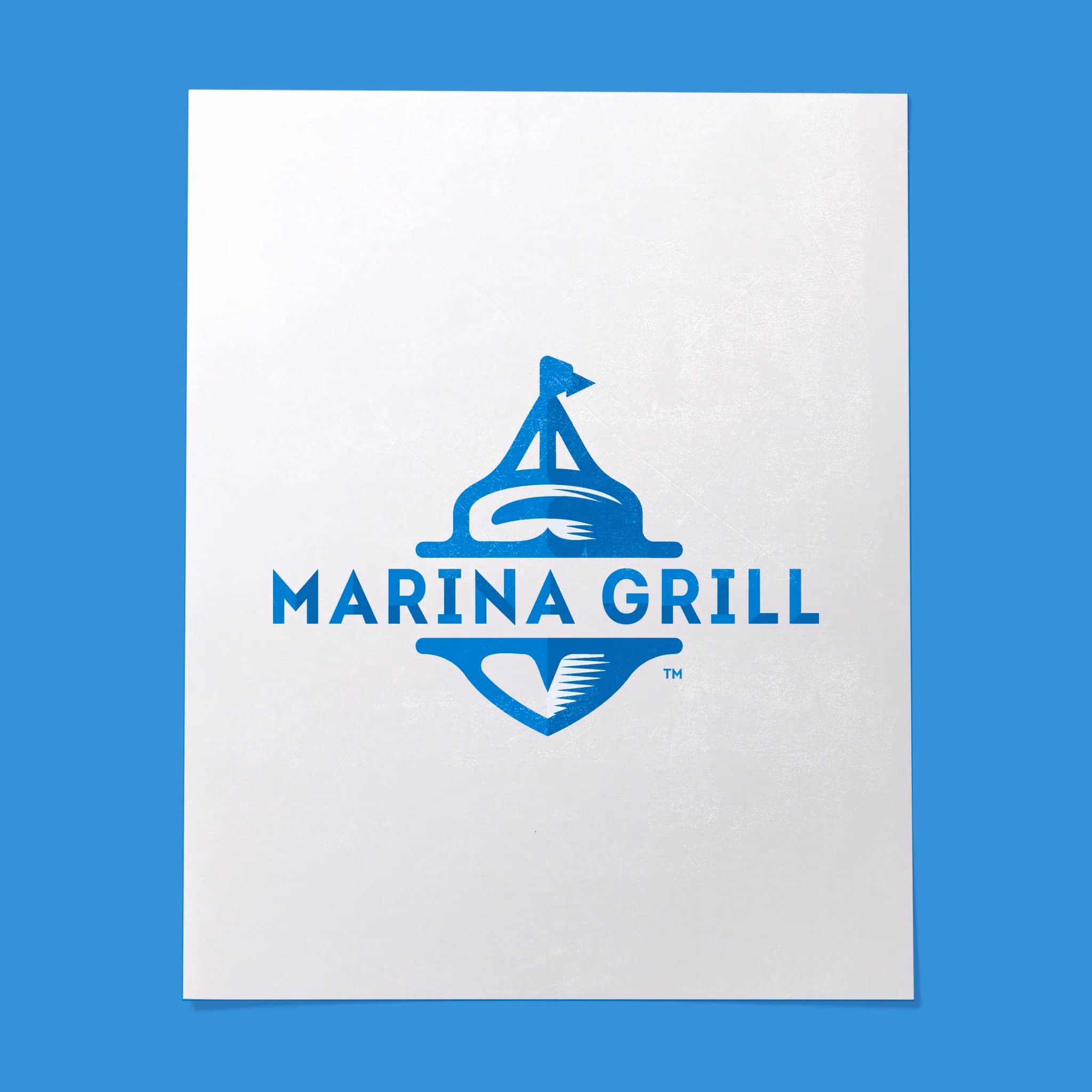 Marina Grill Logo Design by Brand Engine