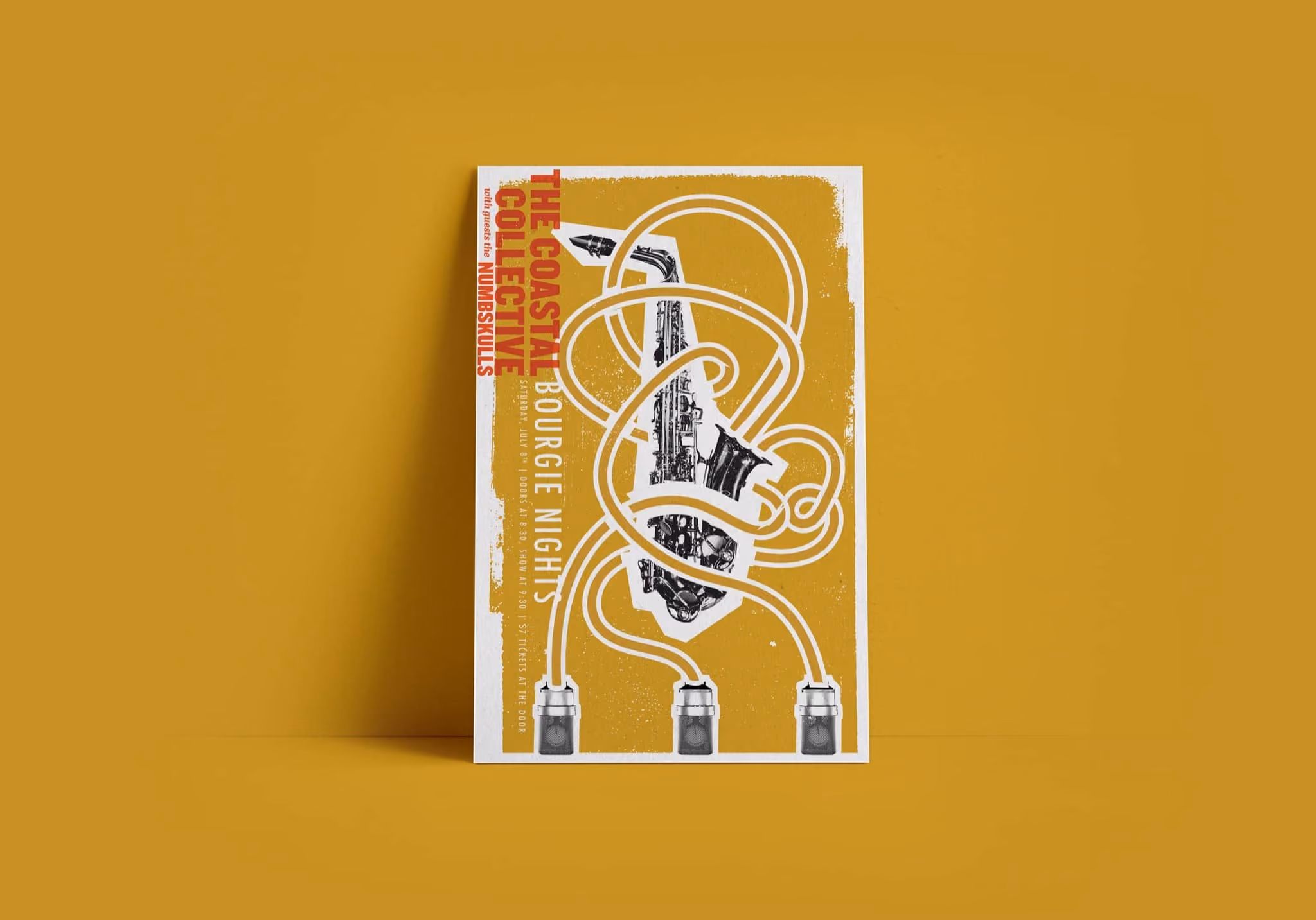 Modern Legend poster - graphic design by Brand Engine