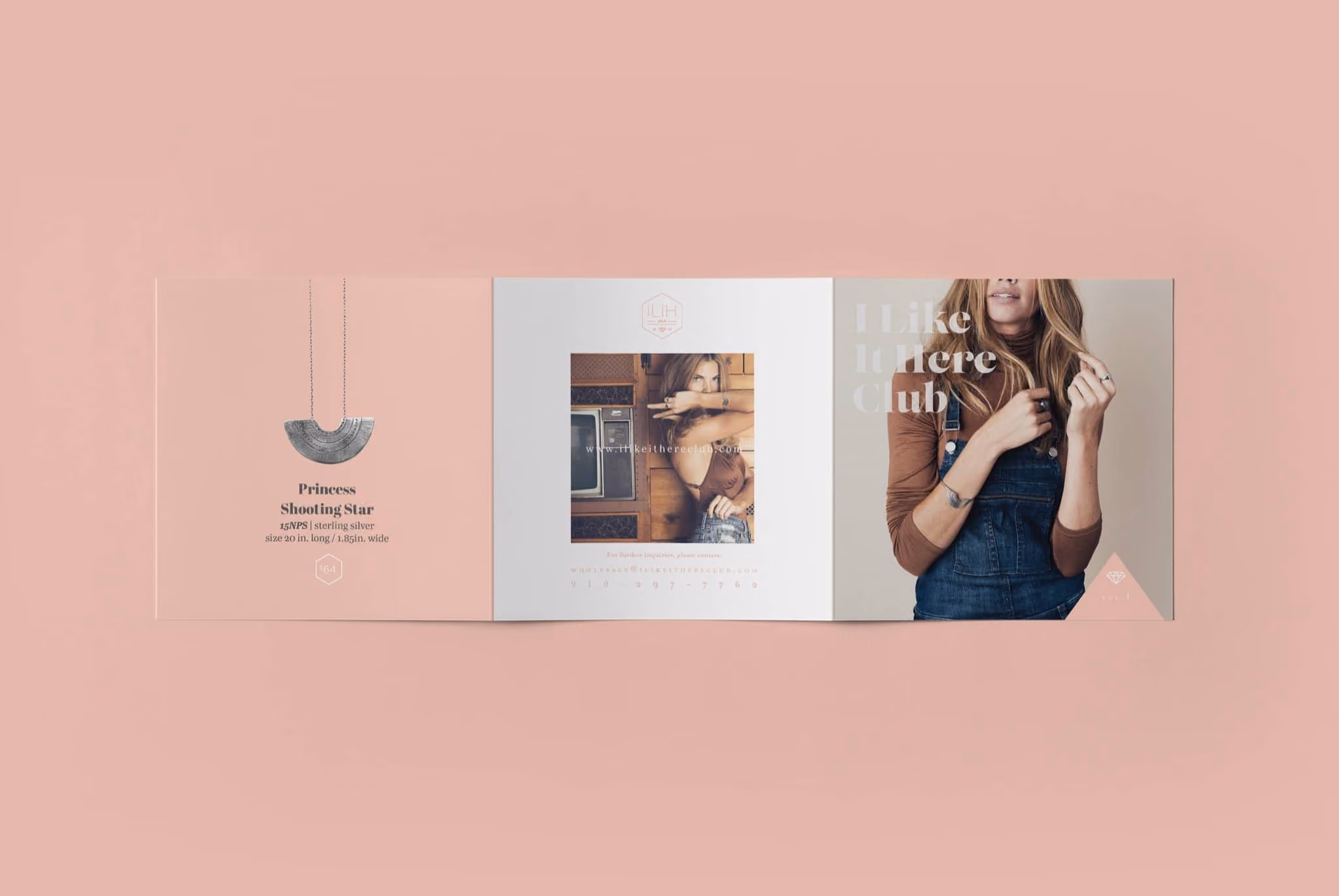 I LIKE IT HERE CLUB Trade Show Catalog and Lookbook Design By Brand Engine