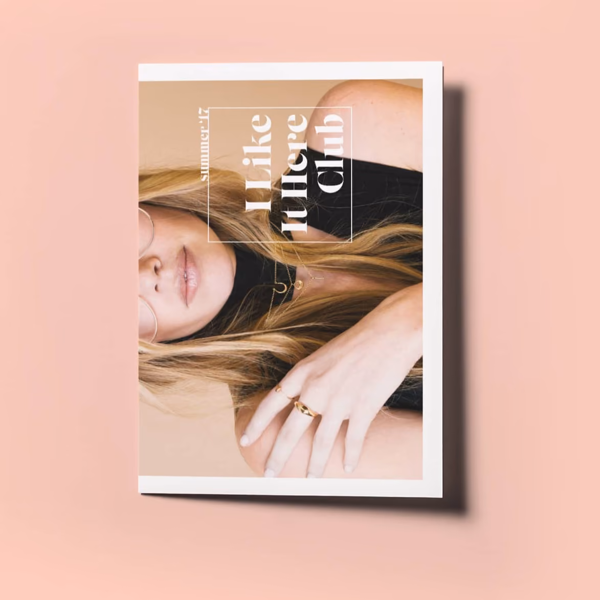 I LIKE IT HERE CLUB Simple Catalog and Look book Design By Brand Engine 1