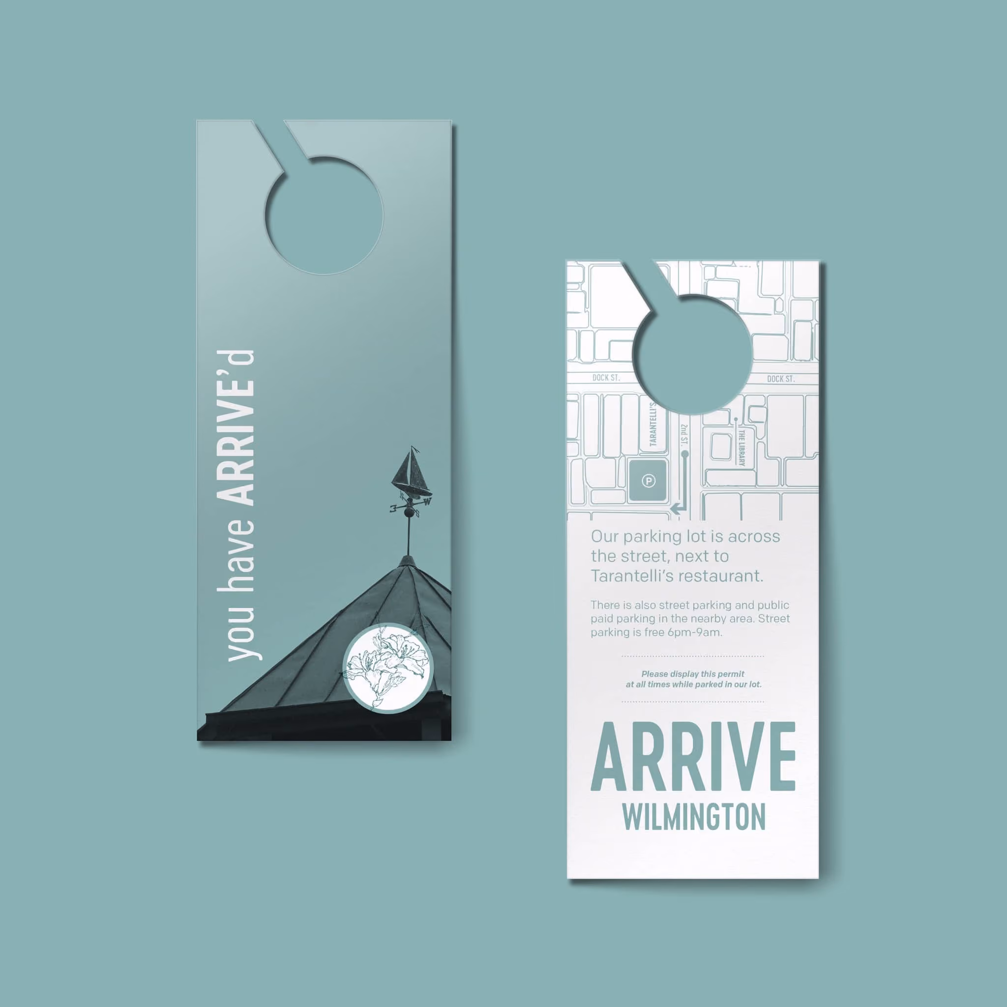Arrive Hotels Gazebo Bar Menu Design and Room Collateral