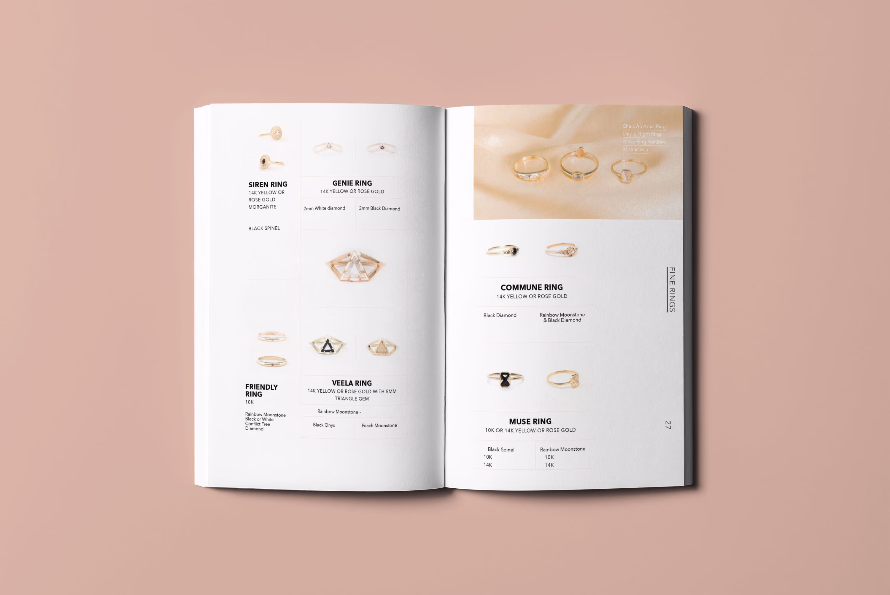 I LIKE IT HERE CLUB Jewelry Catalog Look Book Design by Brand Engine.