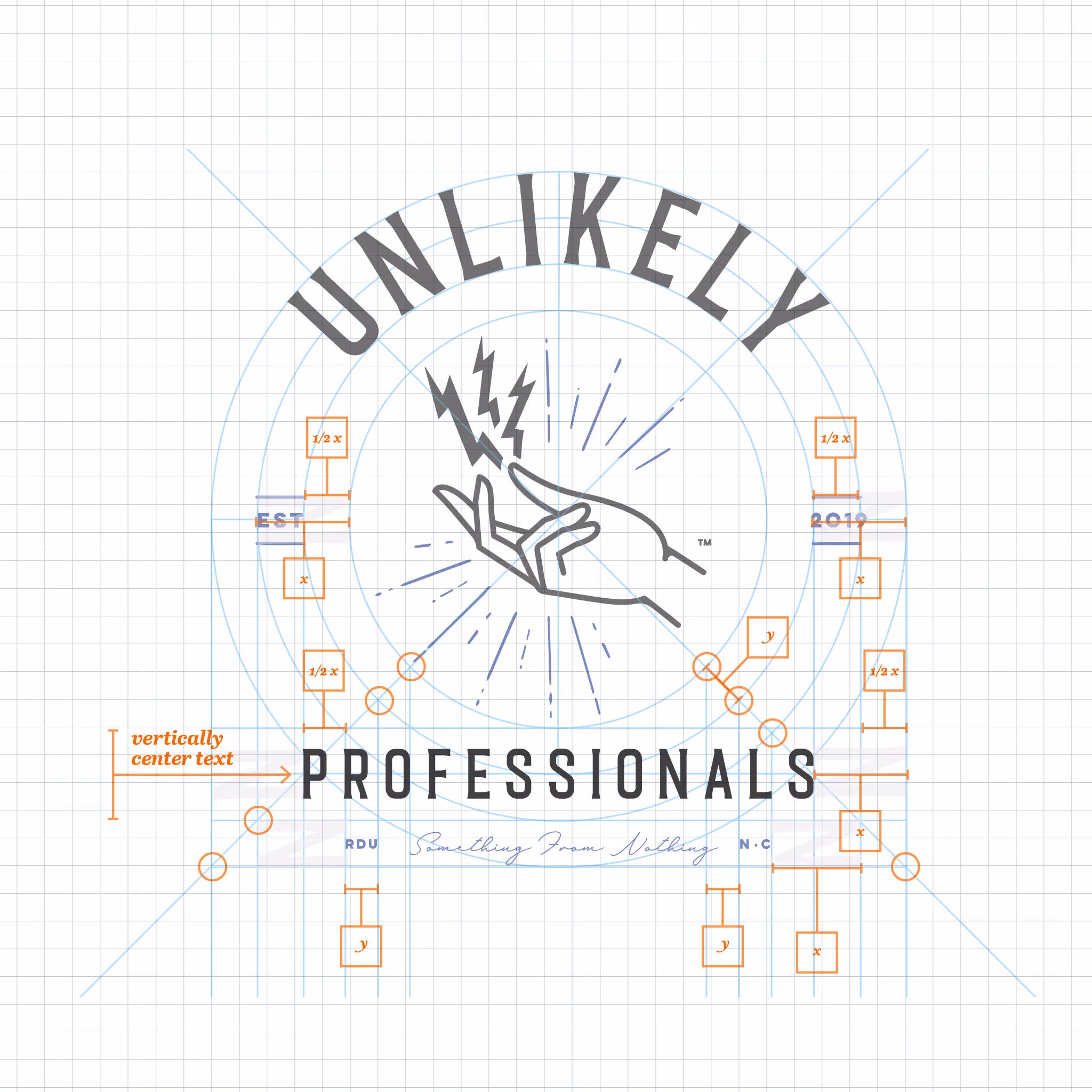Logo and Brand Design for Unlikely Professionals by Brand Engine