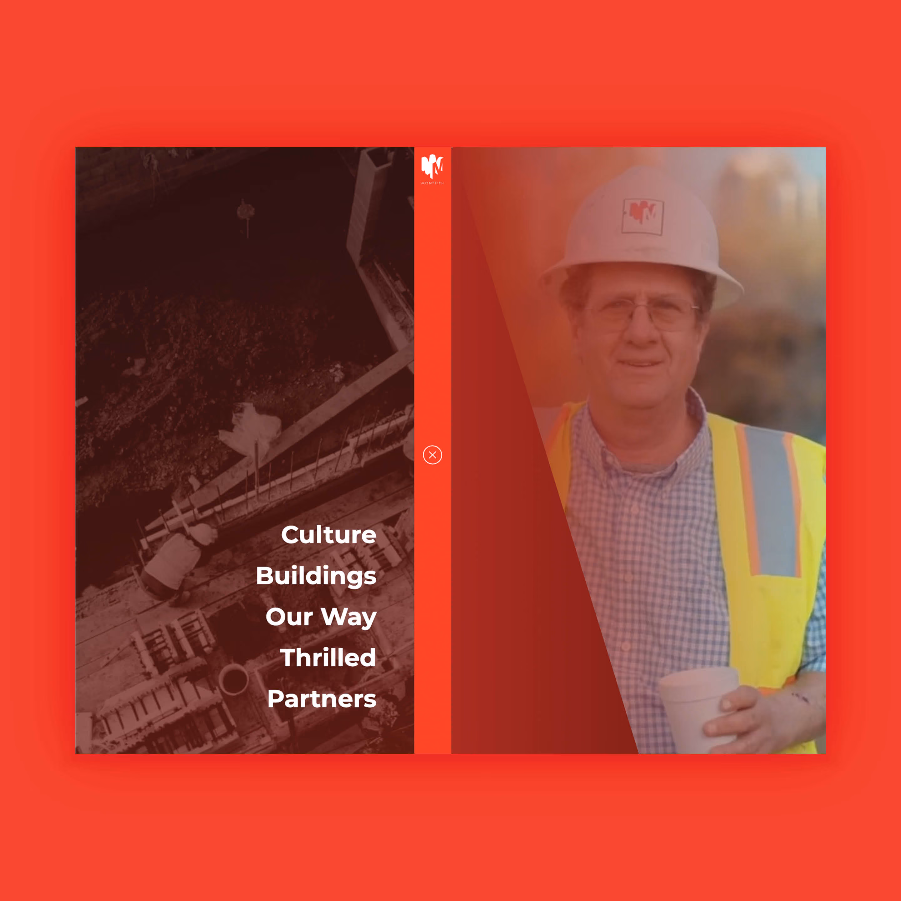 Monteith Construction Website Design by Brand Engine