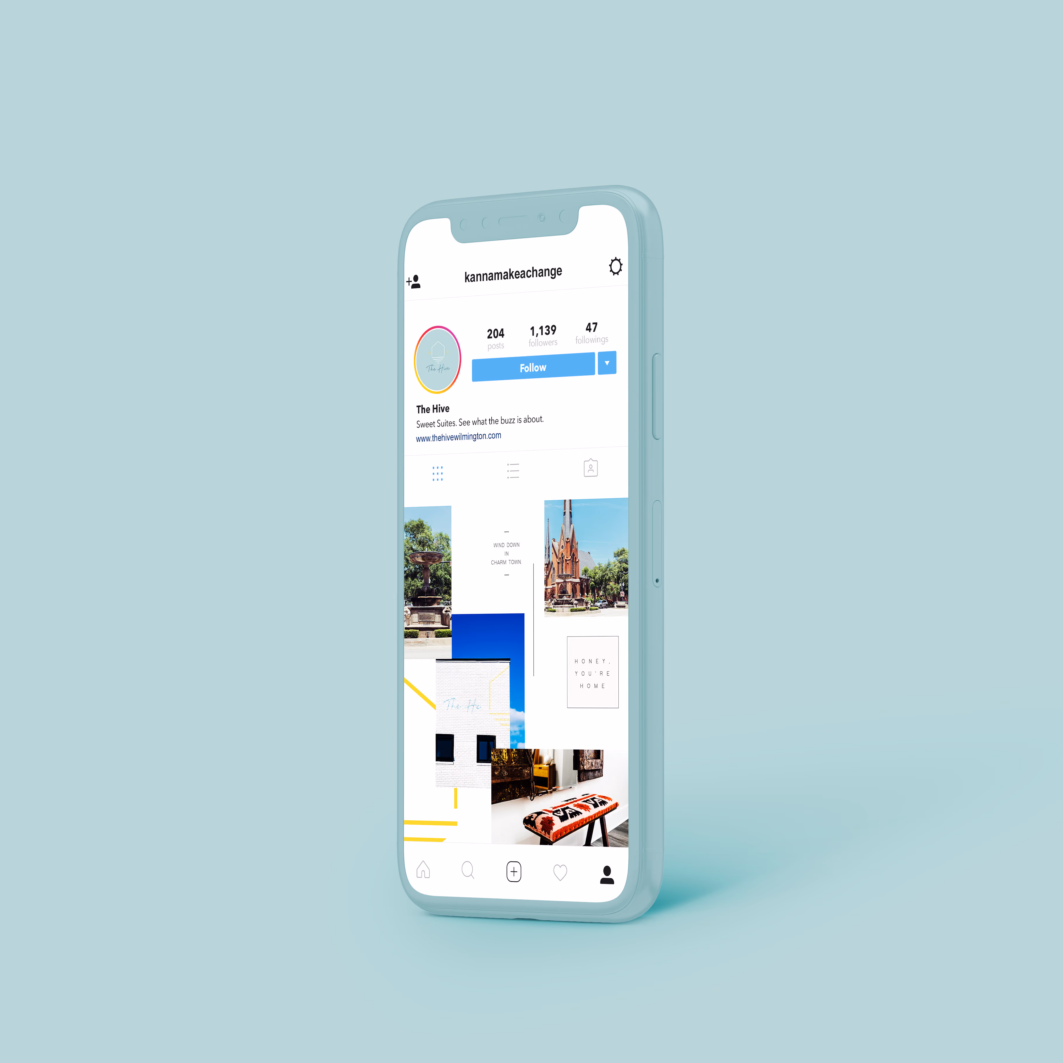Brand Engine Social Media and Instagram Content Creation and Design for The Hive Wilmington