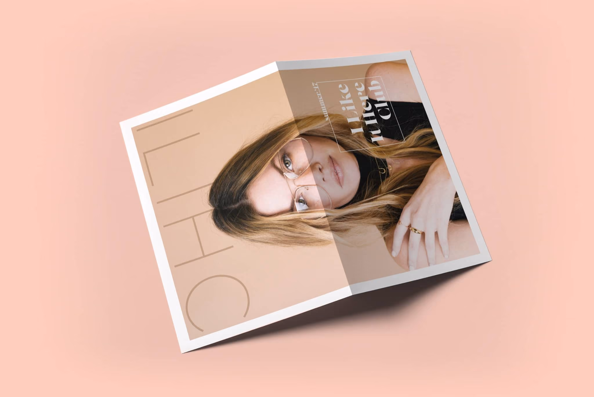 I LIKE IT HERE CLUB Simple Catalog and Look book Design By Brand Engine 1