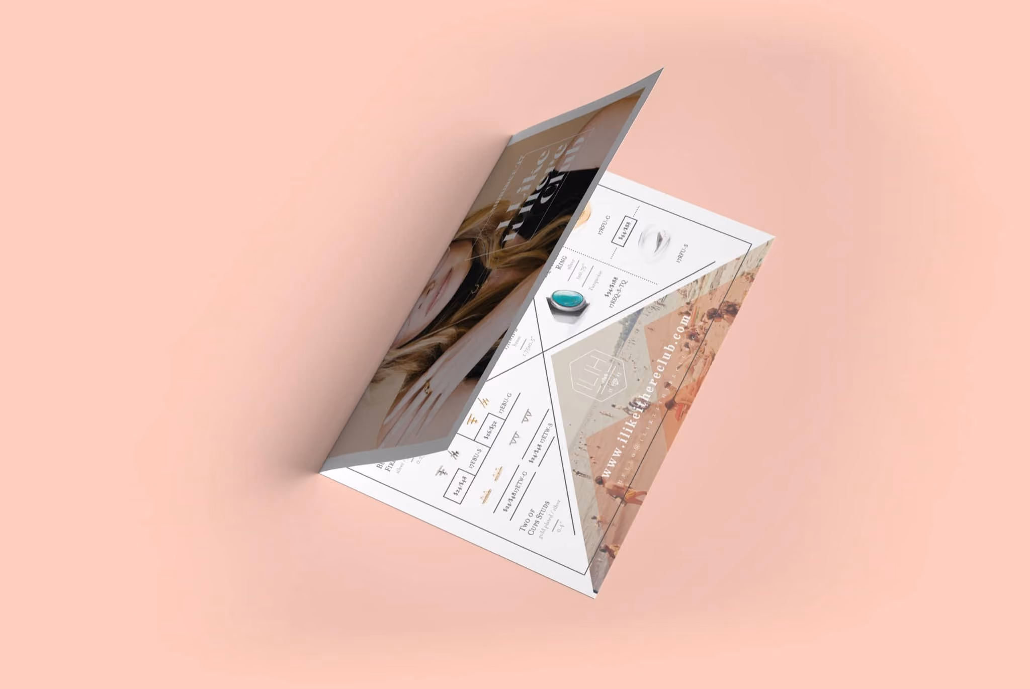 I LIKE IT HERE CLUB Simple Catalog and Look book Design By Brand Engine 1