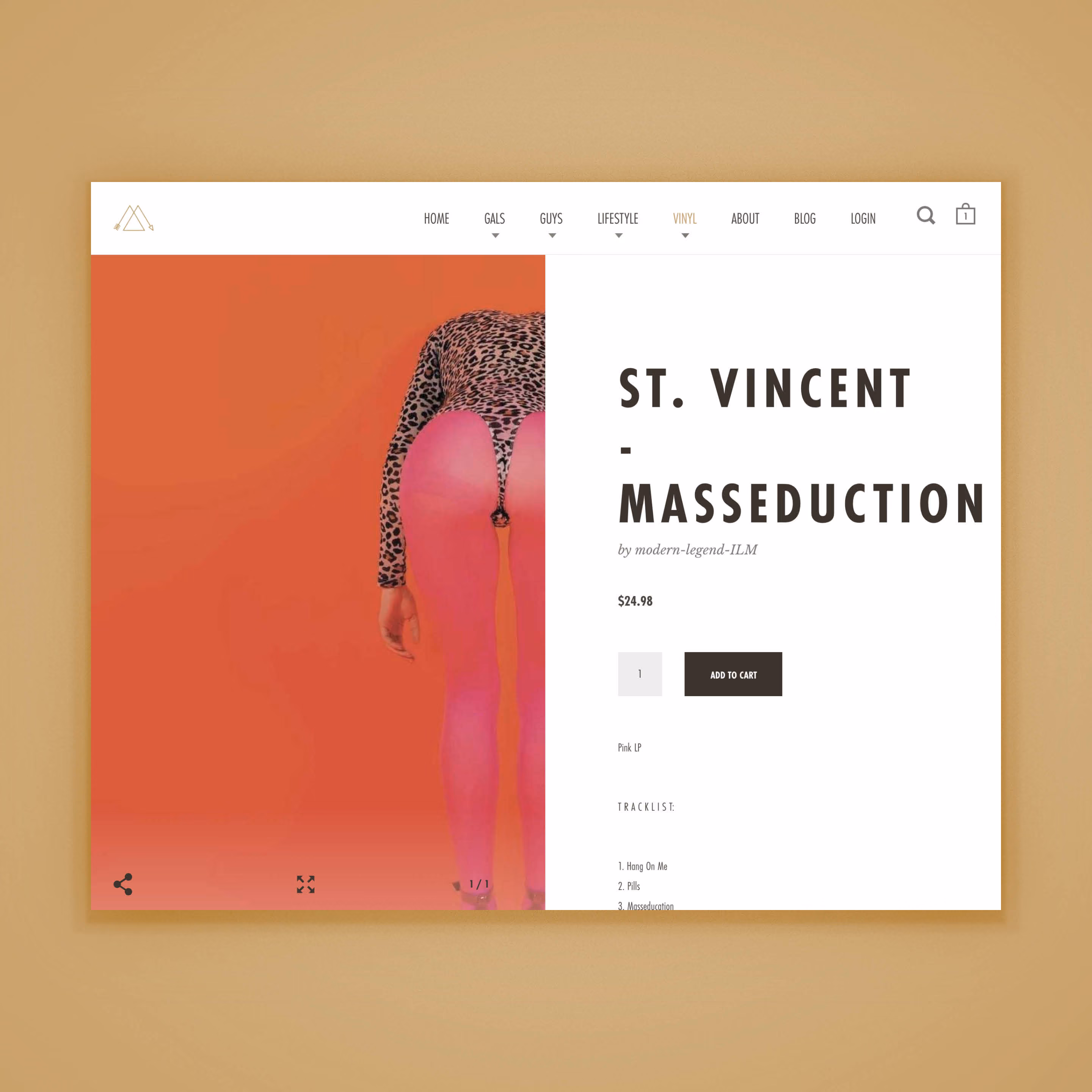 Modern Legend E-Commerce Website Design by Brand Engine
