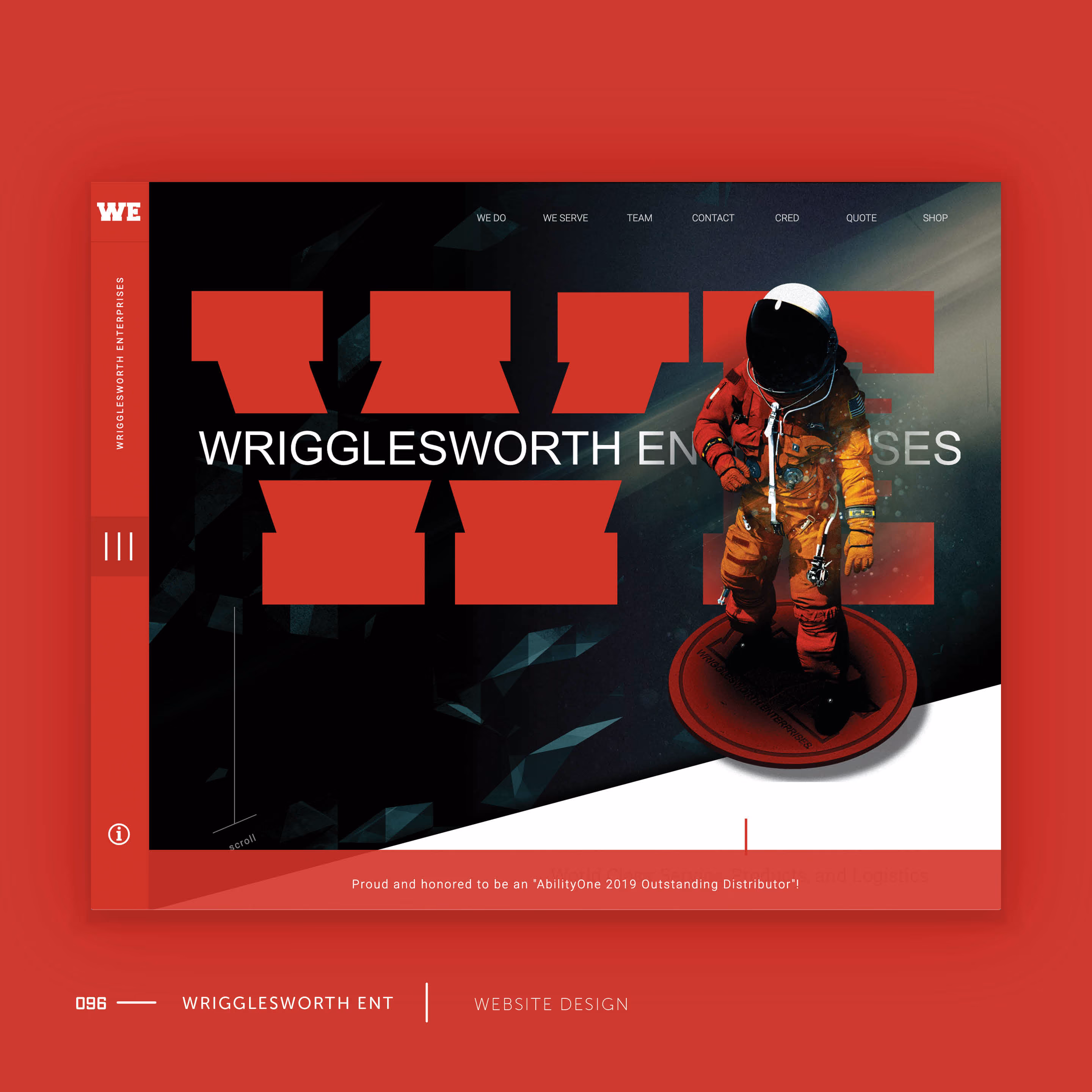 Wrigglesworth Enterprises Website Design by Brand Engine.
