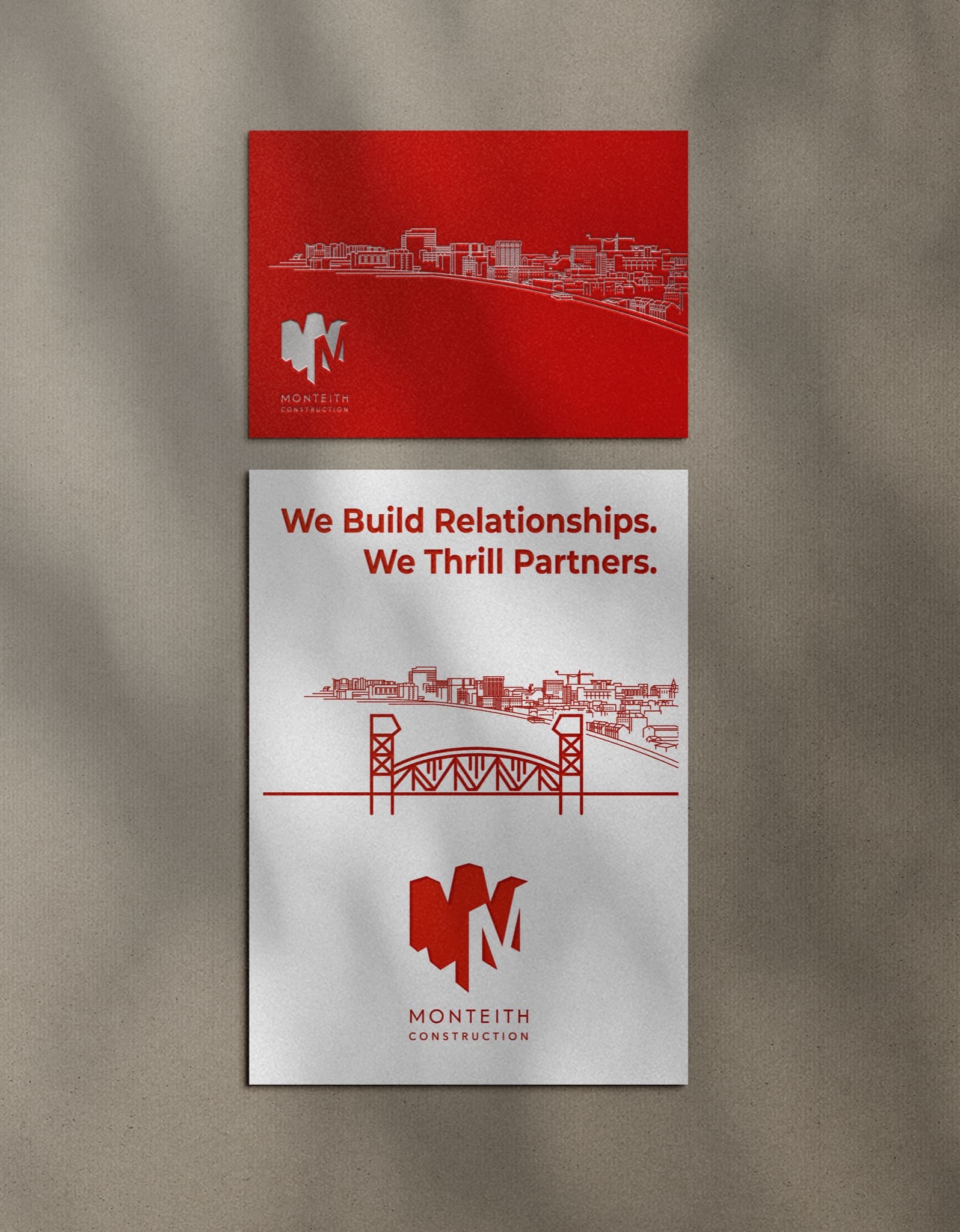 Monteith Wilmington Airport Door Graphic