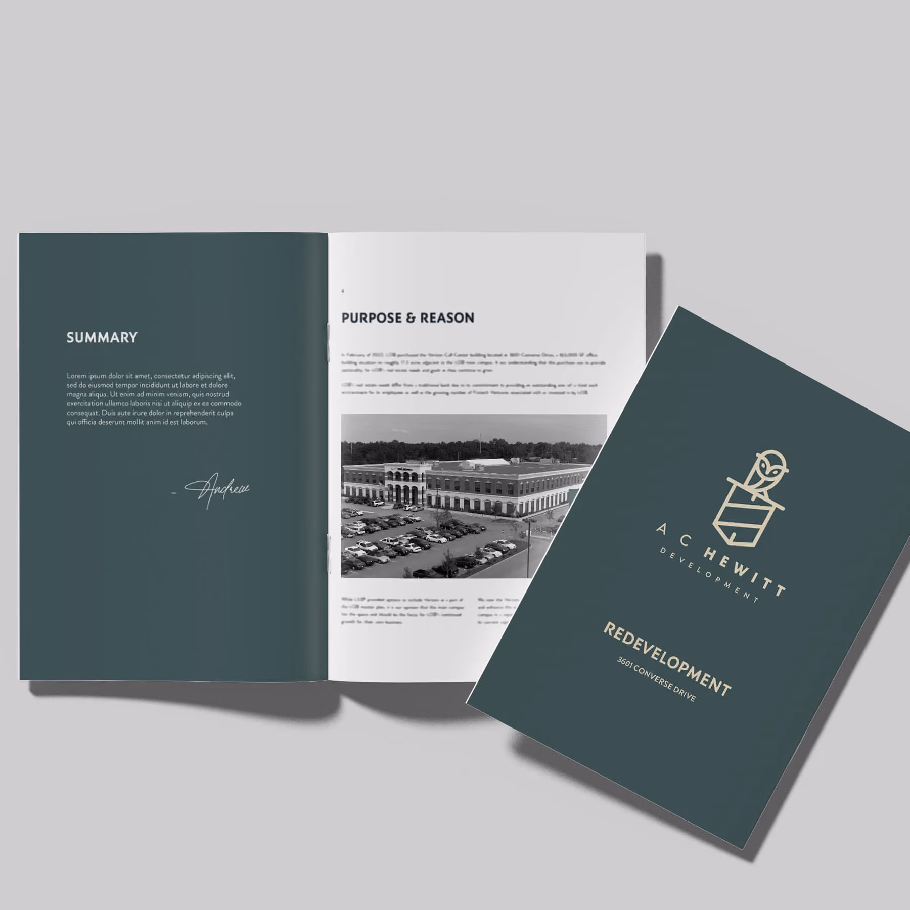 AC hewitt Real Estate developer branding
