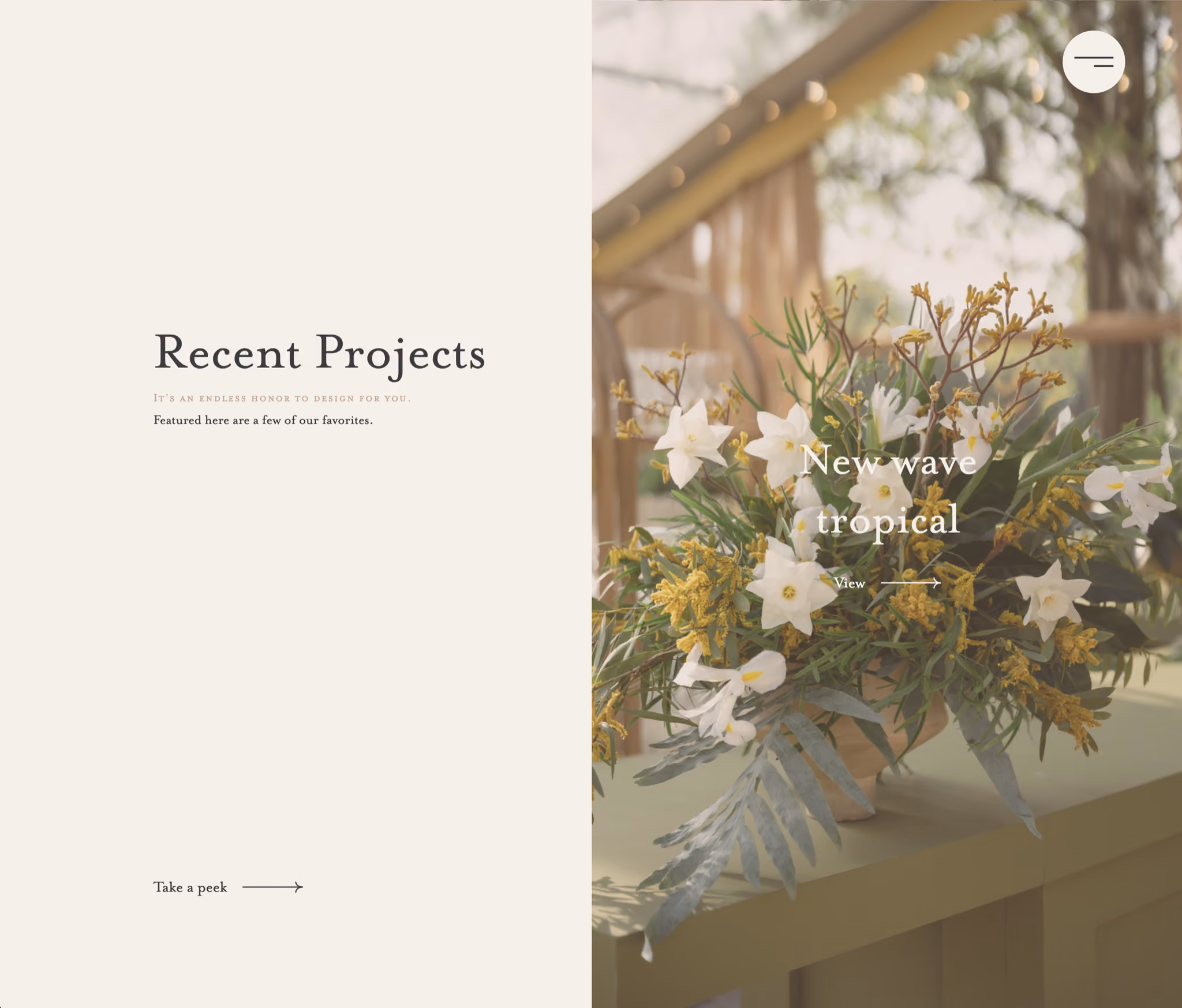 The minimal touch was paired with copywriting that hit all the vibes.