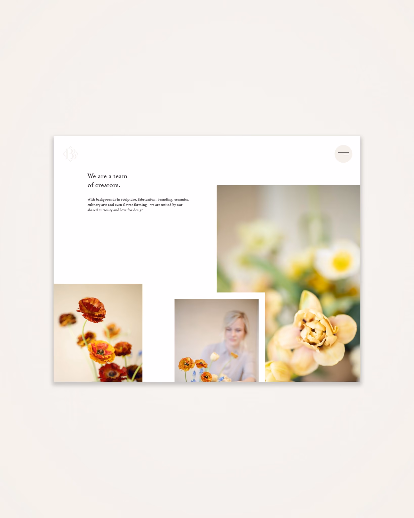 Website Design for Wilmington Floral Design Company, Blossom Bay Design