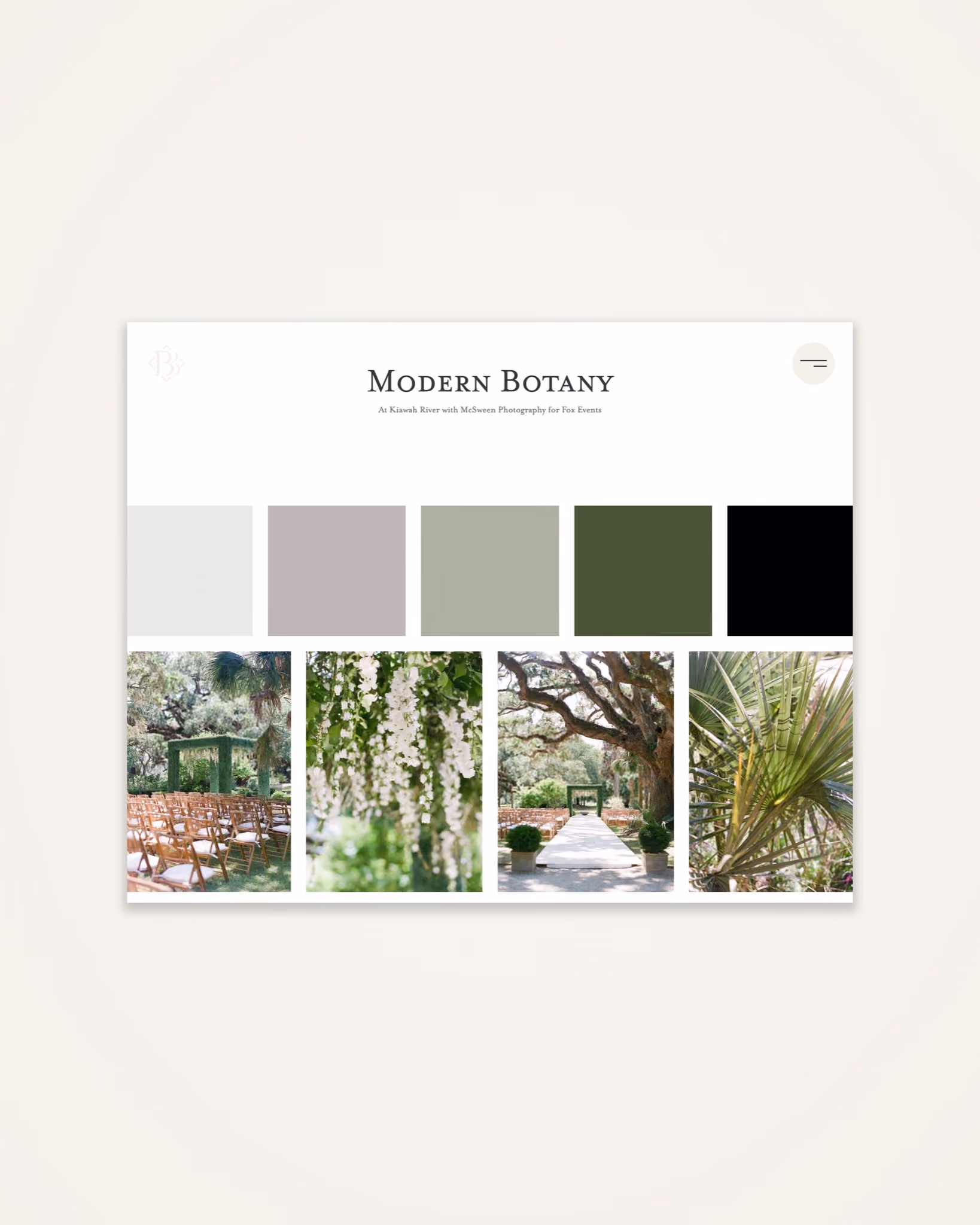 Website Design for Wilmington Floral Design Company, Blossom Bay Design