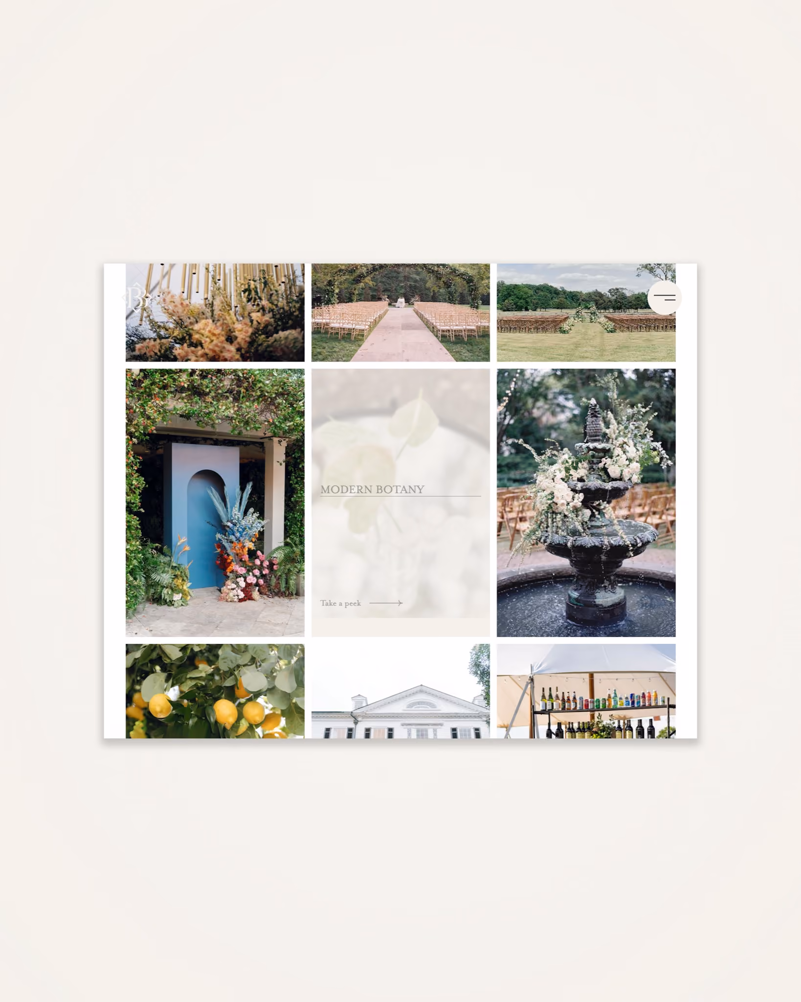 Website Design for Wilmington Floral Design Company, Blossom Bay Design