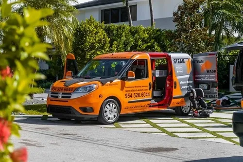 mobile detailing van for car washing