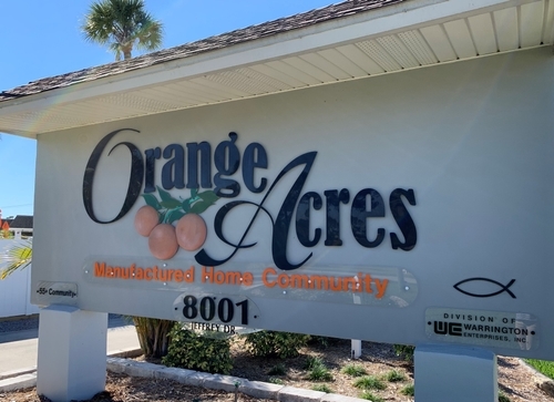 55 plus mobile home community