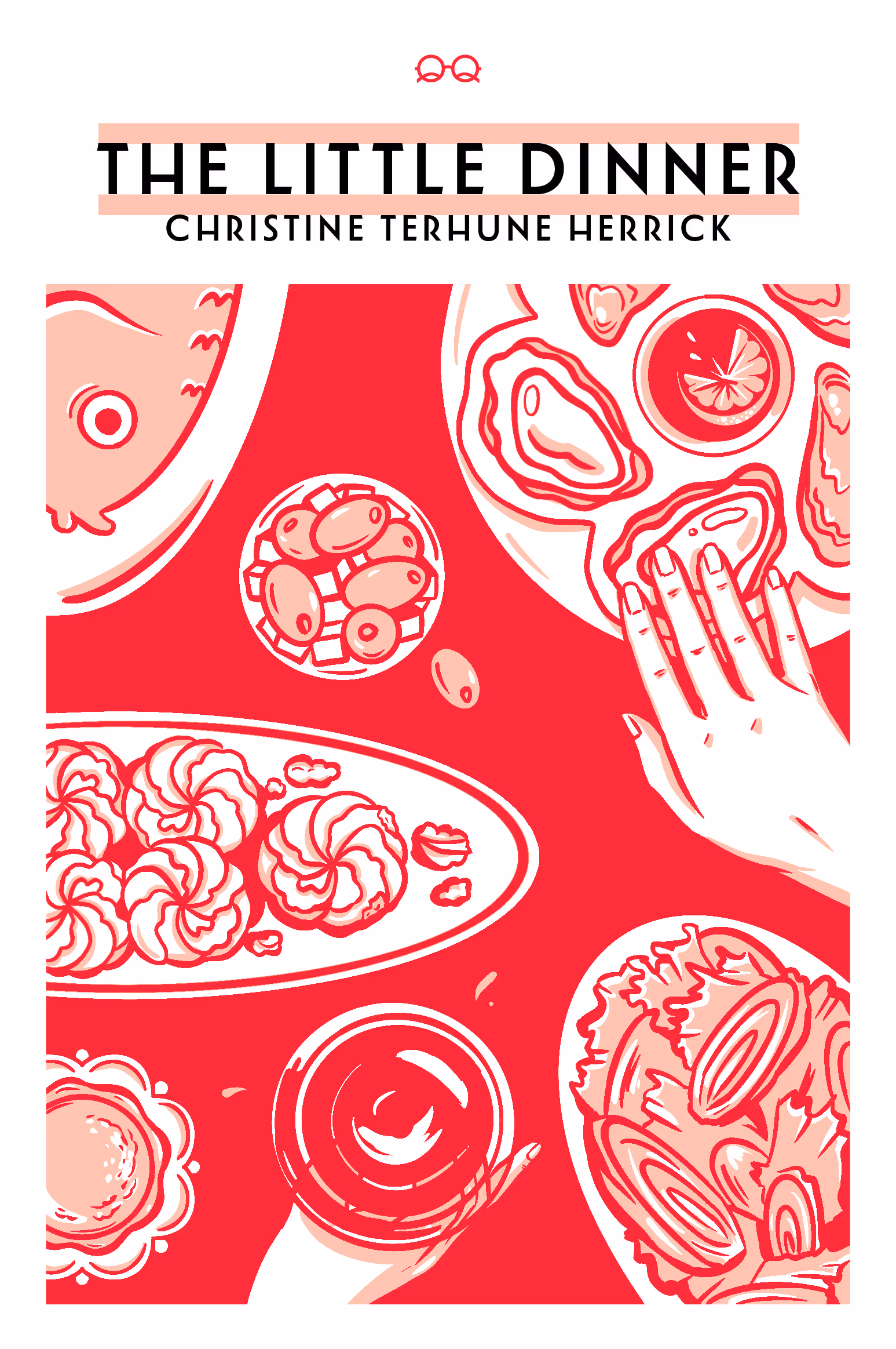 The cover for the book 'The Little Dinner' cover illustrated by Megan Mulholland