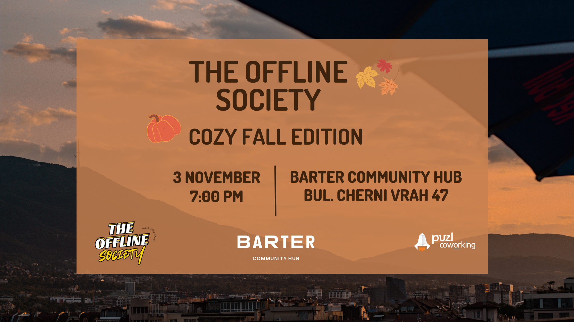 The Offline Society | Cozy Fall Edition