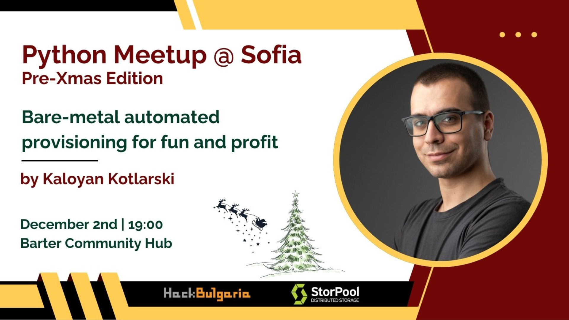 Python Meetup @ Sofia, Pre-Xmas Edition