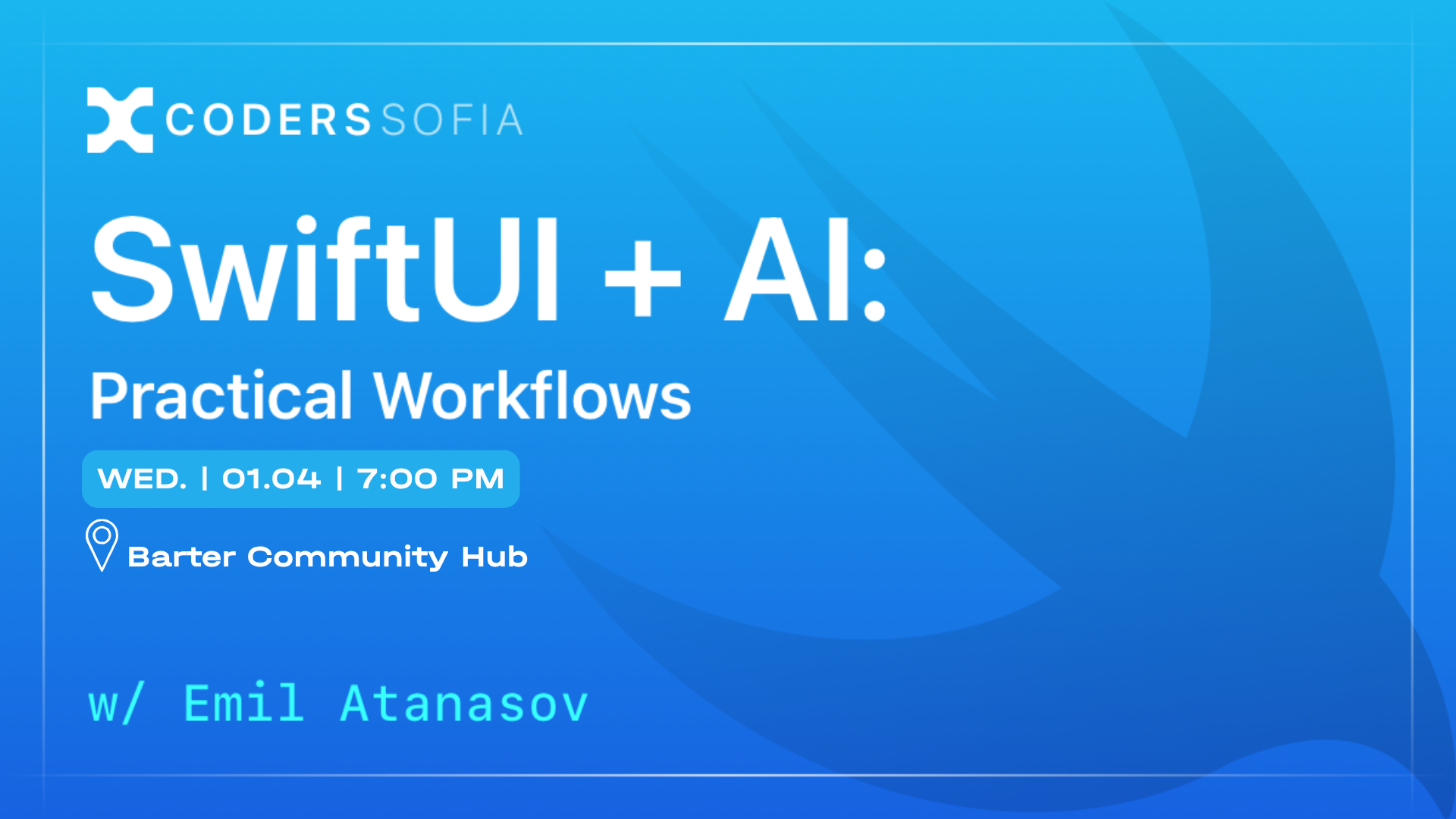 SwiftUI + AI Practical Workflow | Xcoders Sofia
